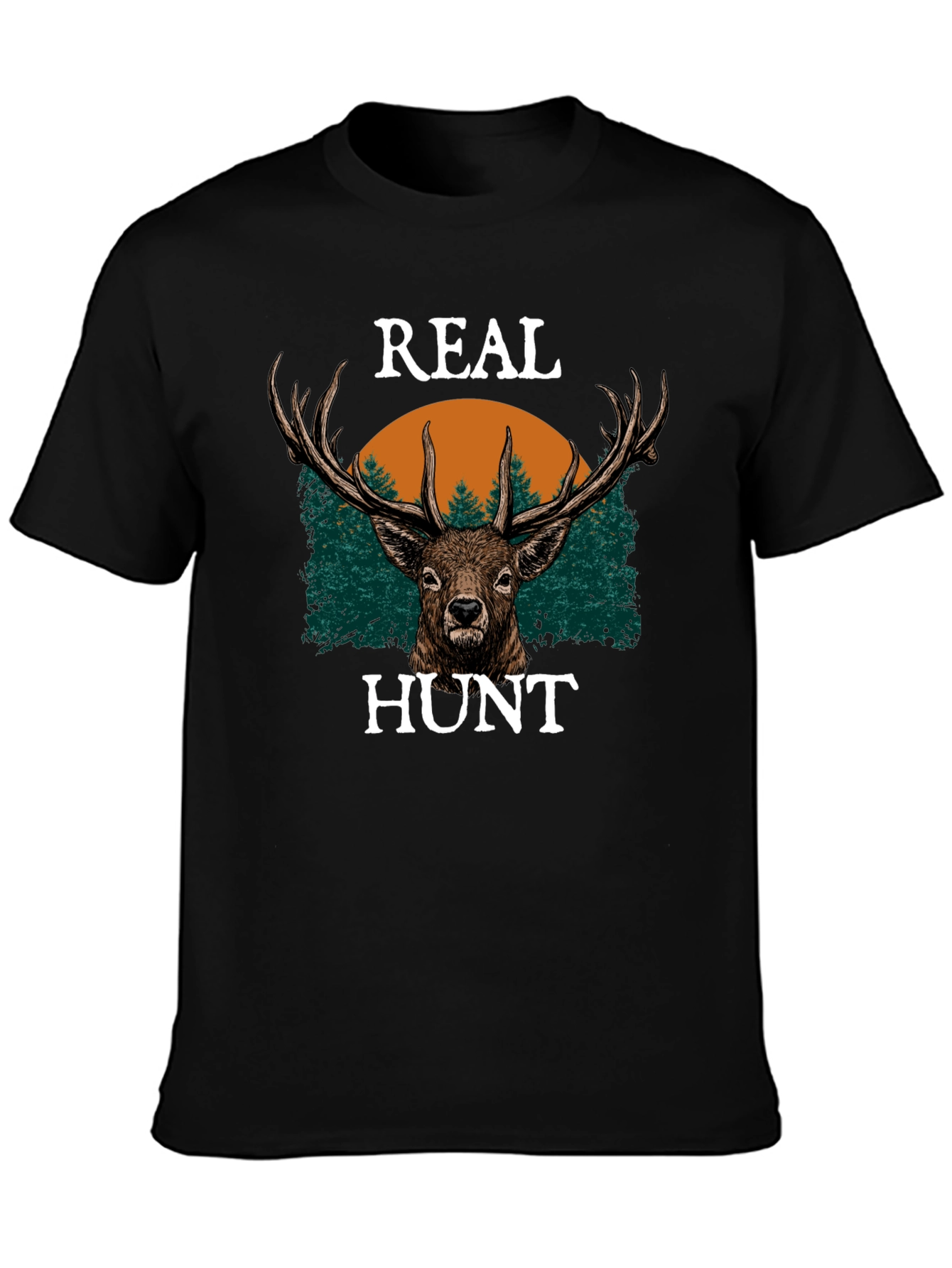 Real Hunt Deer Graphic Tee