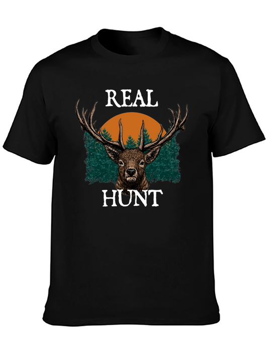 Real Hunt Deer Graphic Tee