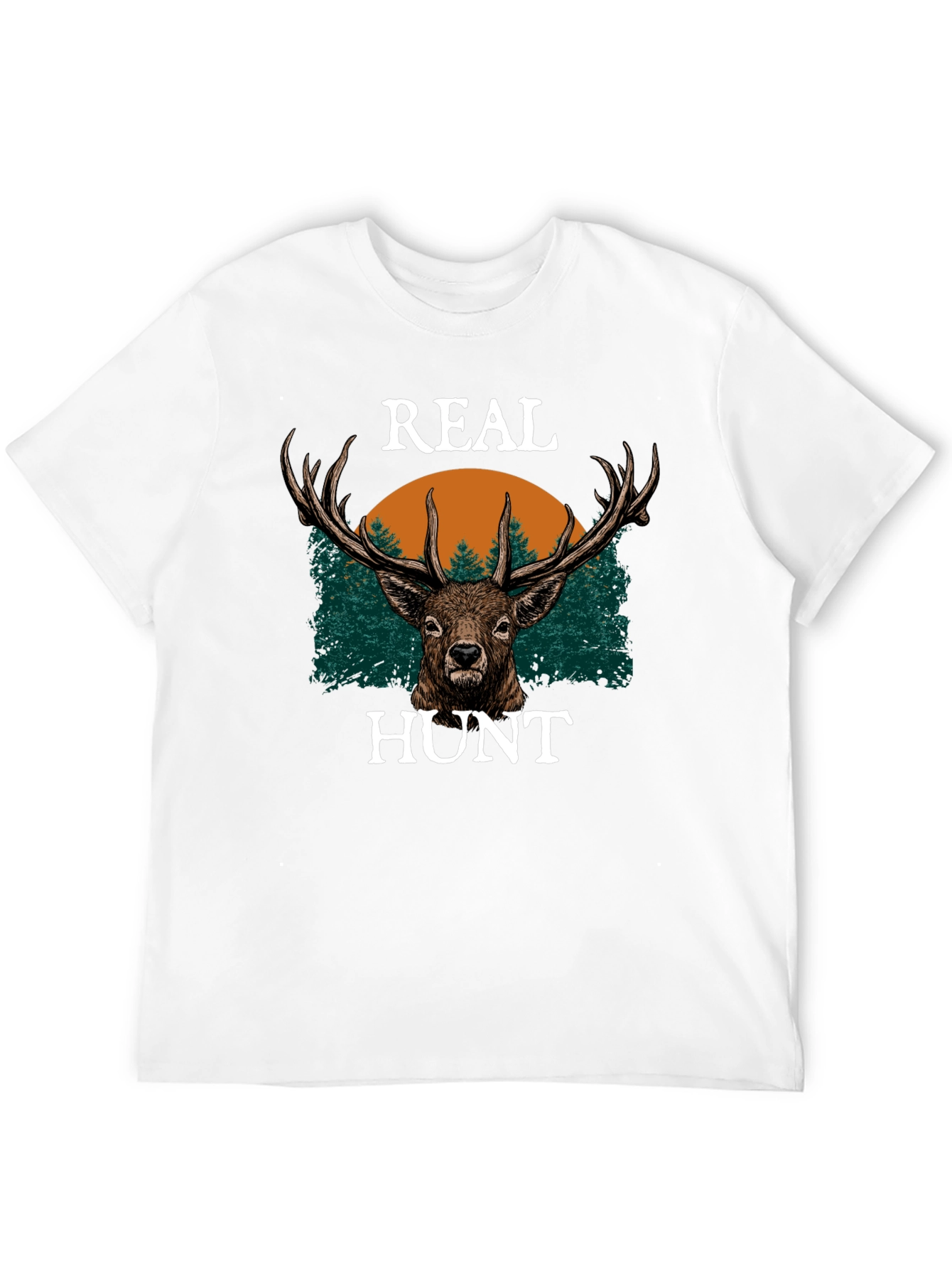 Real Hunt Deer Graphic Tee