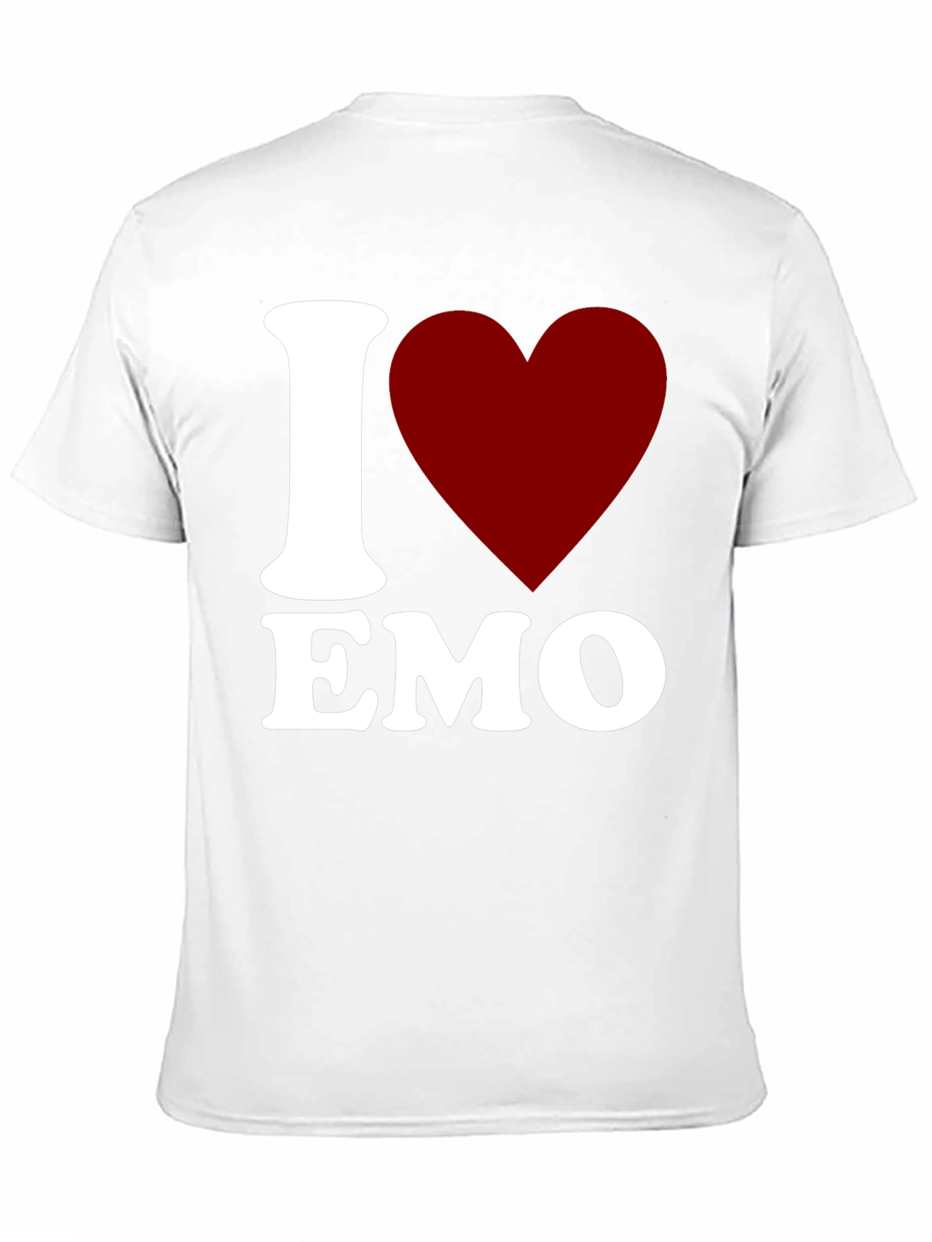 I Heart Emo Tee - Classic Black T-Shirt