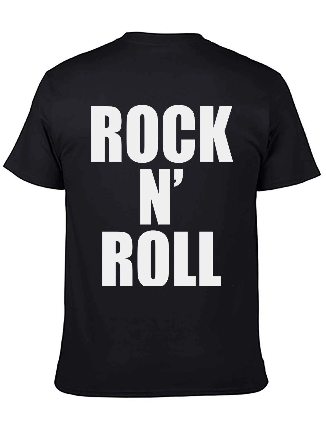 Rock N Roll Graphic Tee - Classic Black