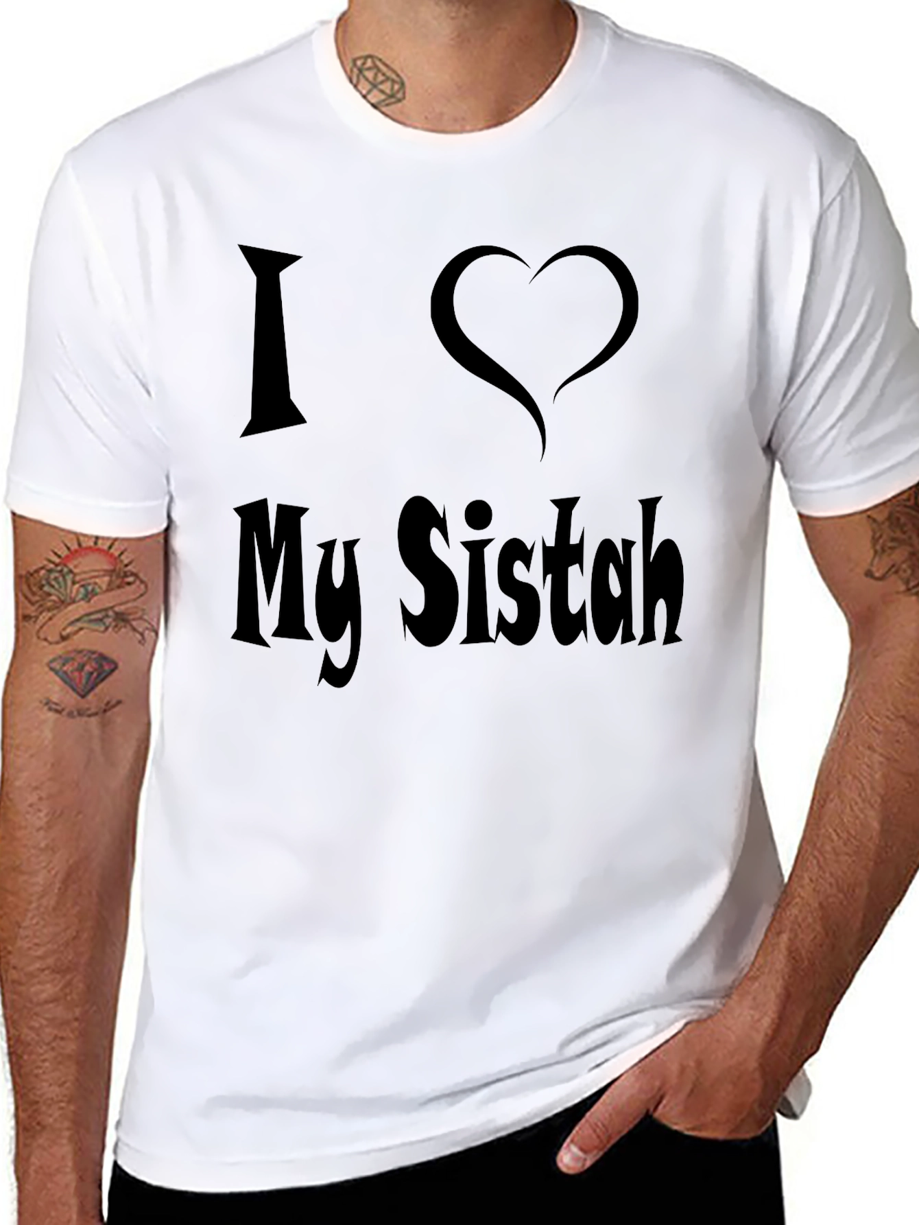 I Heart My Sistah T-Shirt