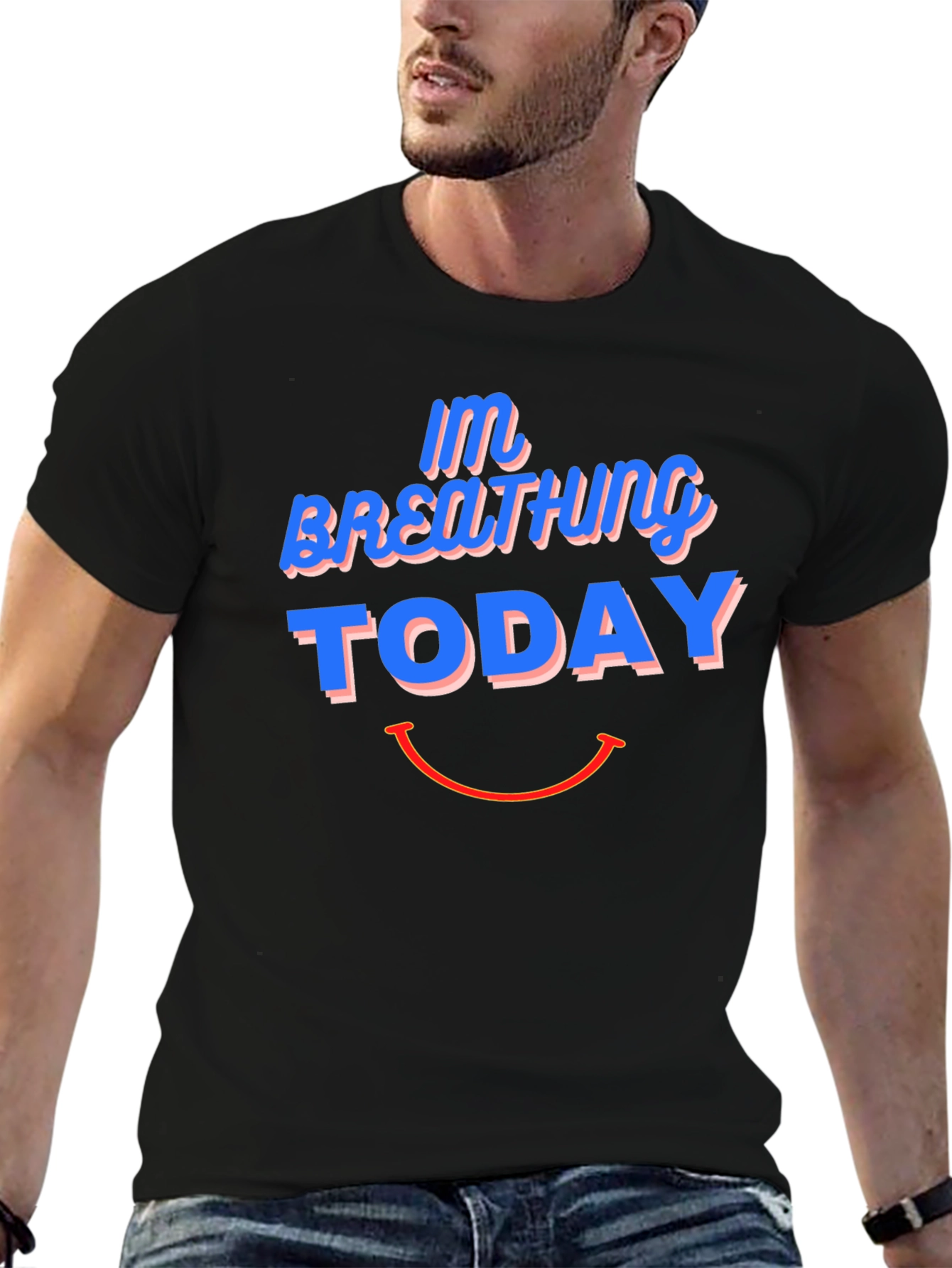 Breathing Today Graphic Tee - Comfort & Style