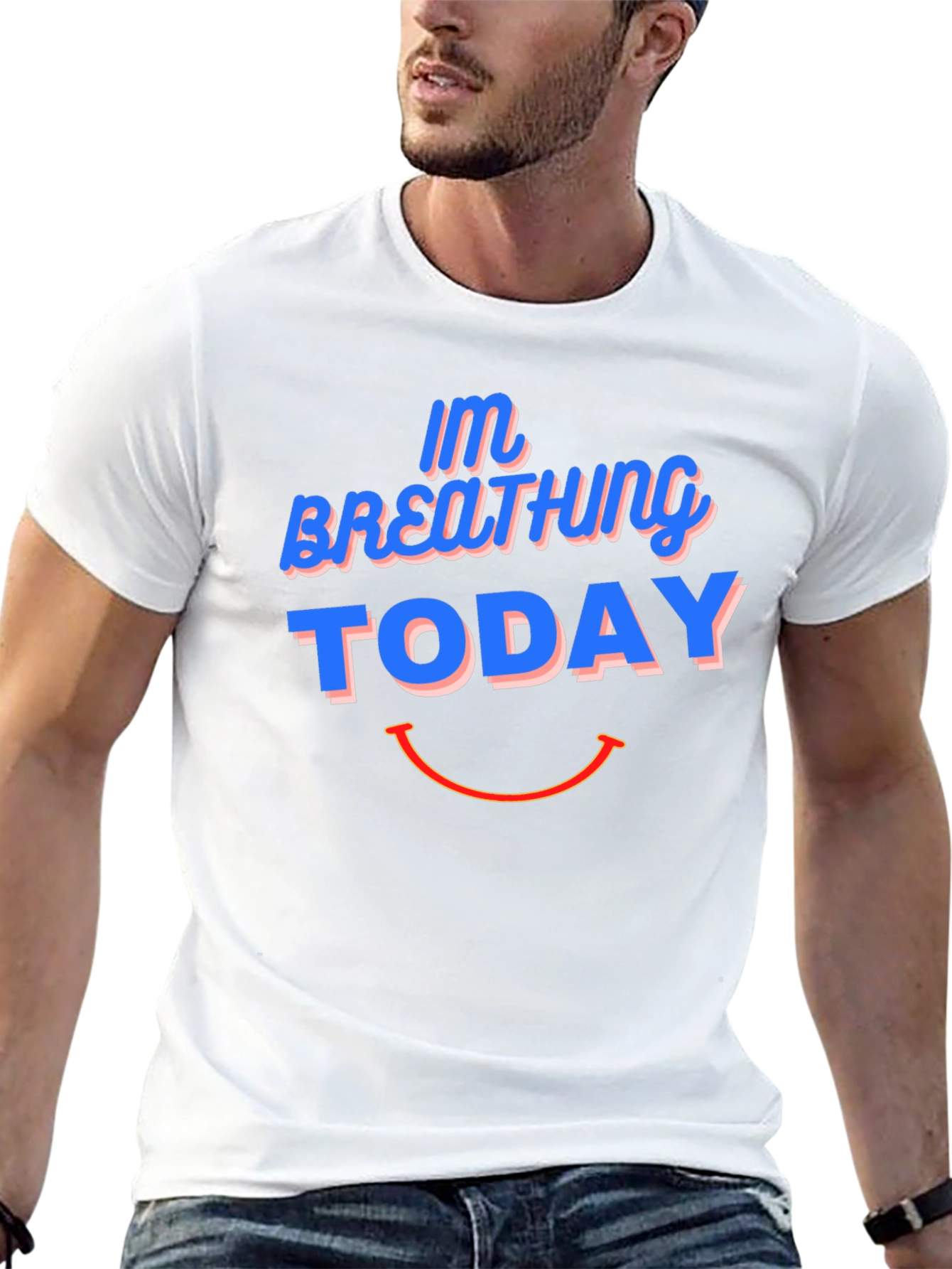 Breathing Today Graphic Tee - Comfort & Style