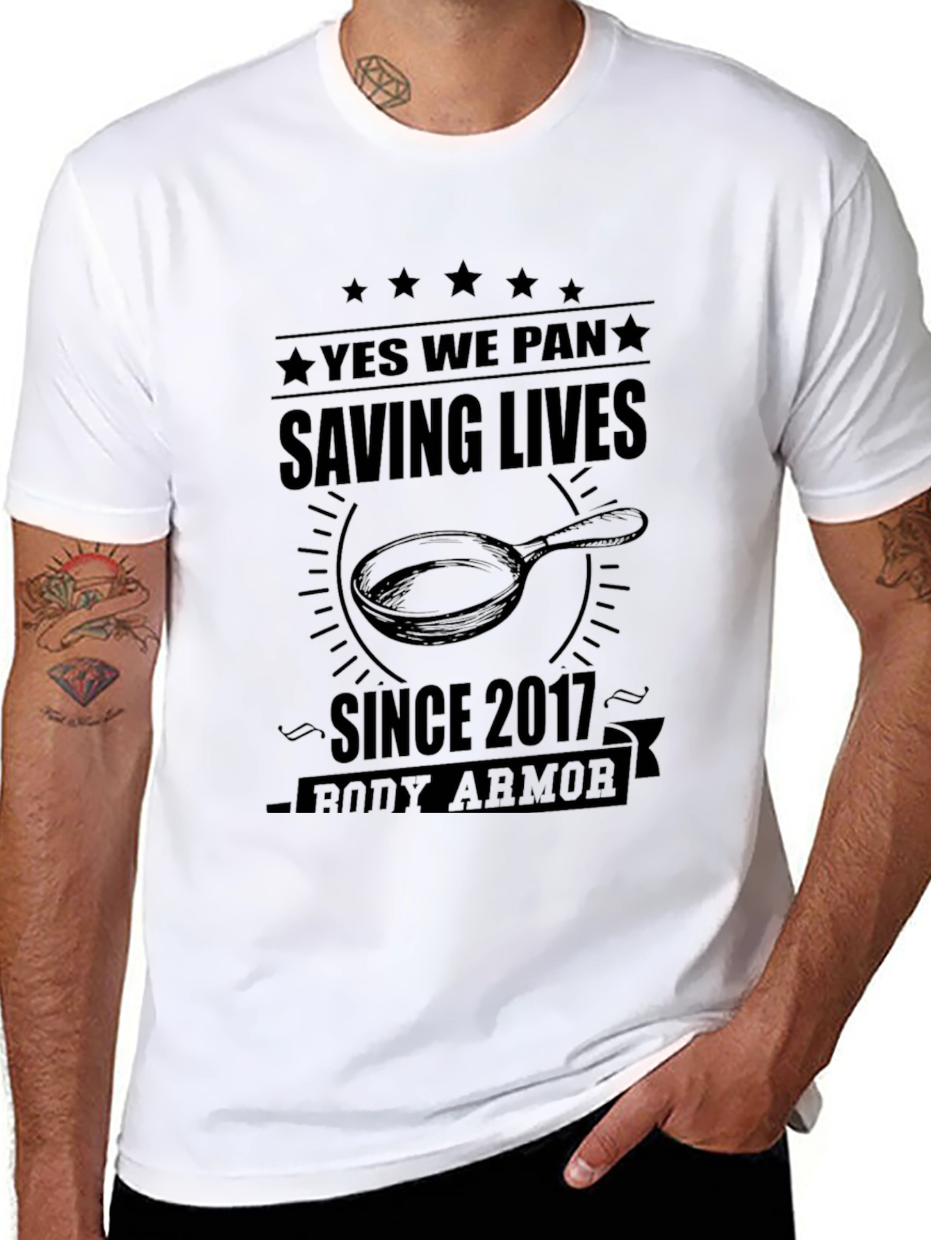 Yes We Pan Saving Lives T-Shirt