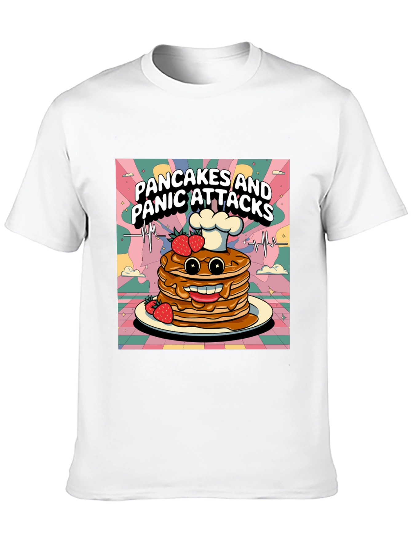 Pancakes & Panic Attacks Graphic Tee
