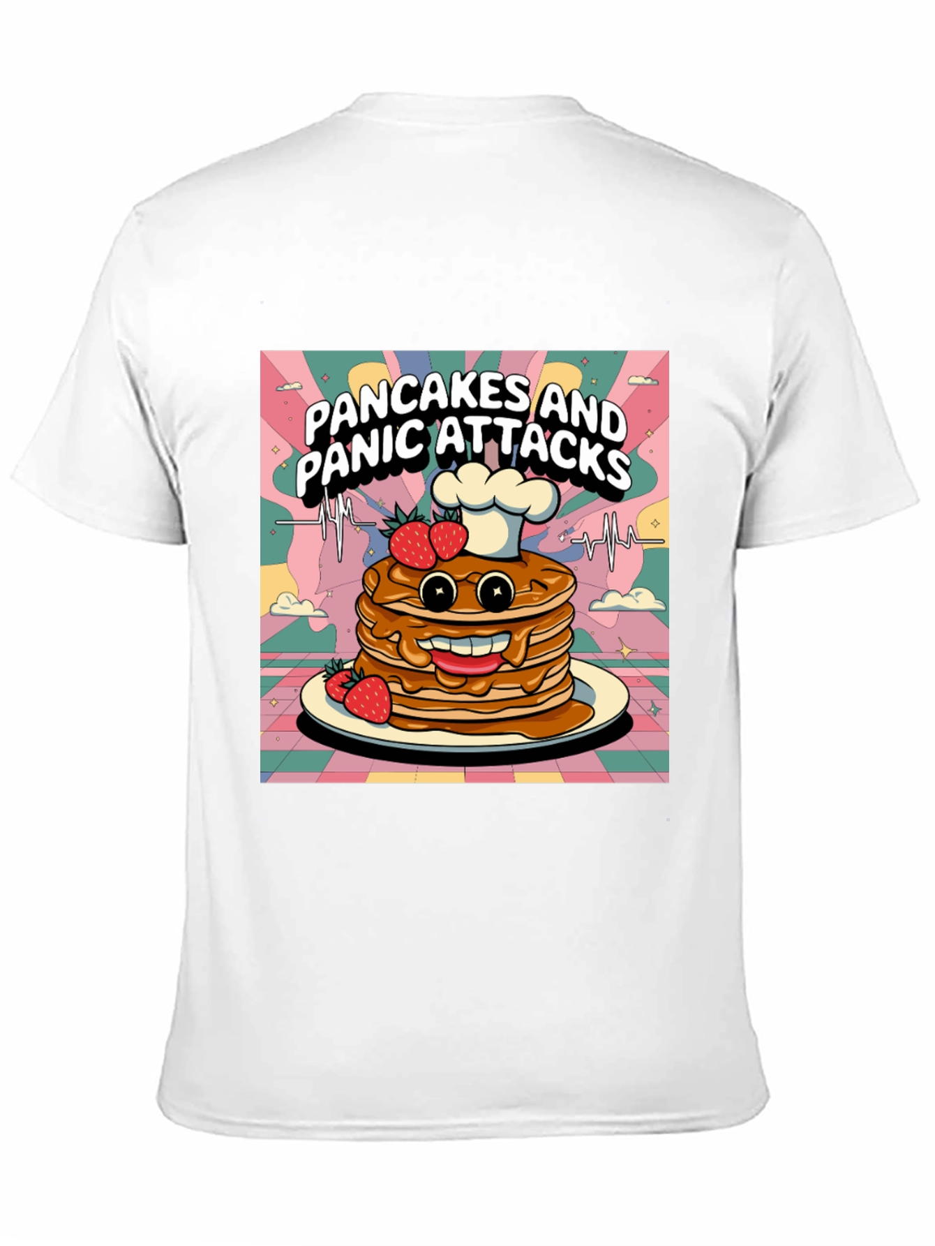Pancakes & Panic Attacks Graphic Tee