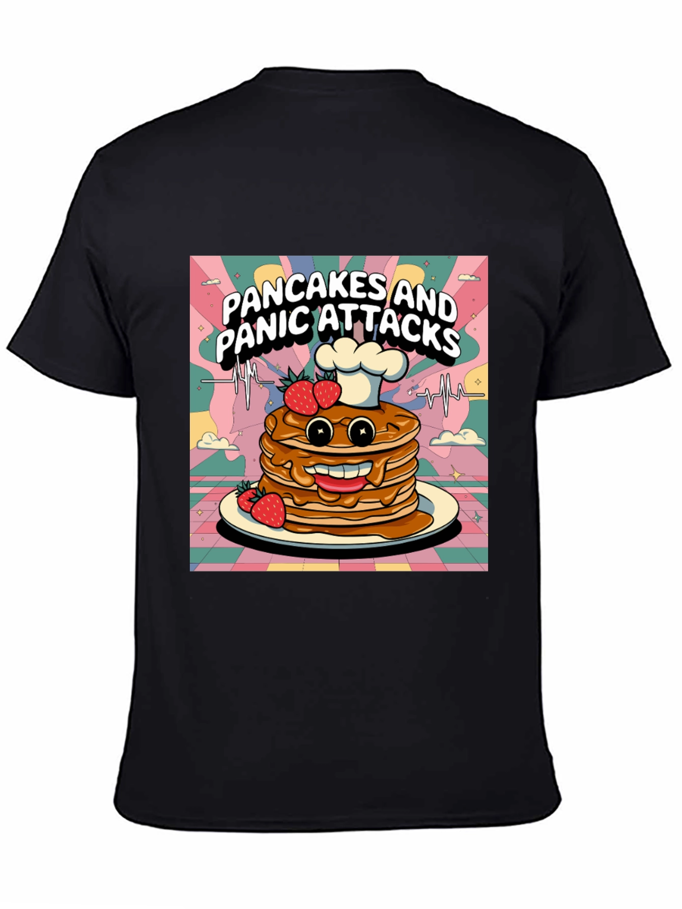 Pancakes & Panic Attacks Graphic Tee