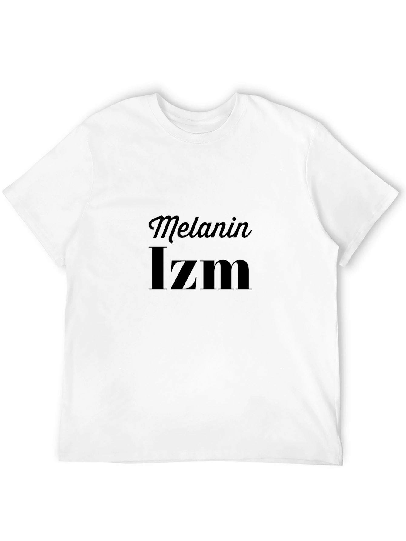 Melanin Izm Graphic Tee - Stylish Black T-Shirt