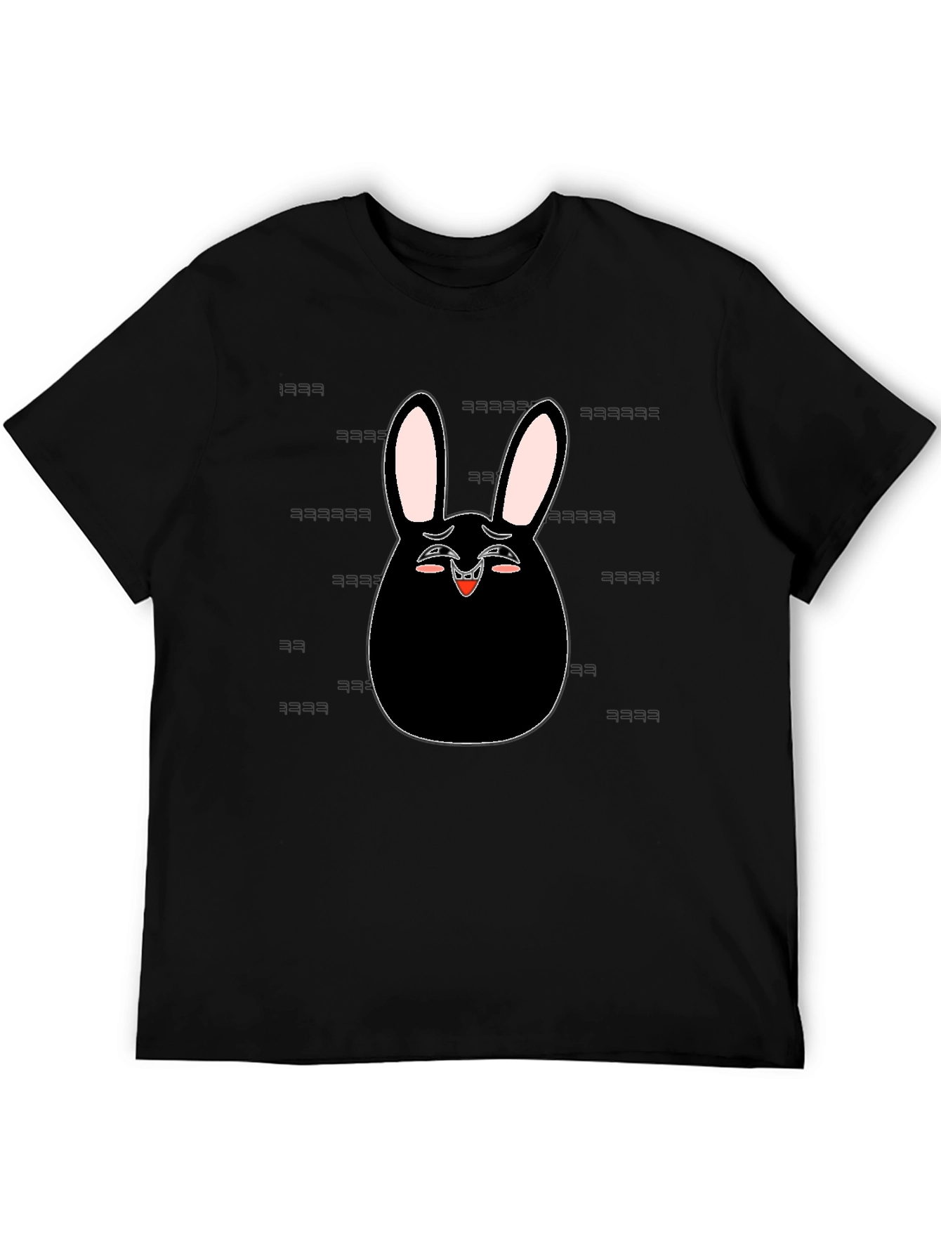 Funny Bunny Graphic Tee - Laughing Rabbit T-Shirt