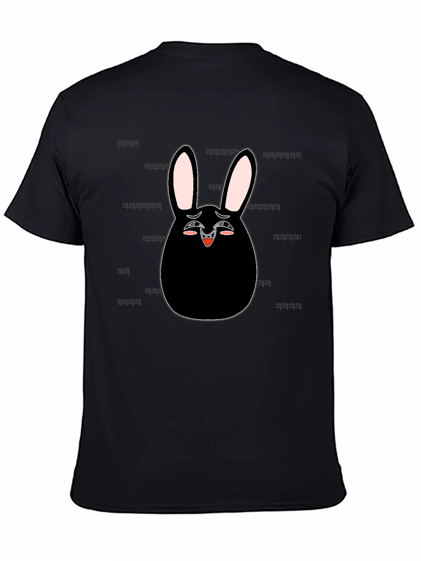Funny Bunny Graphic Tee - Laughing Rabbit T-Shirt