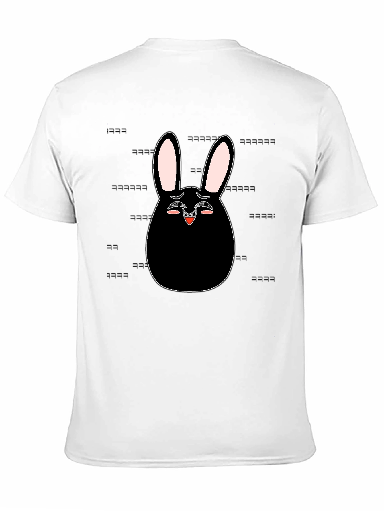 Funny Bunny Graphic Tee - Laughing Rabbit T-Shirt