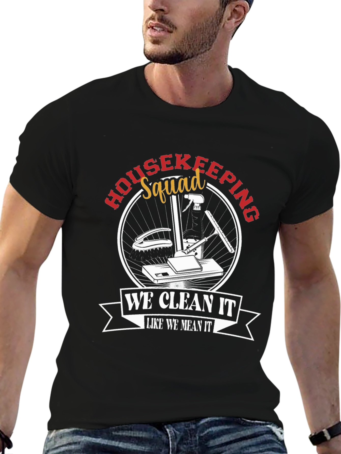 Housekeeping Squad Cleaning T-Shirt