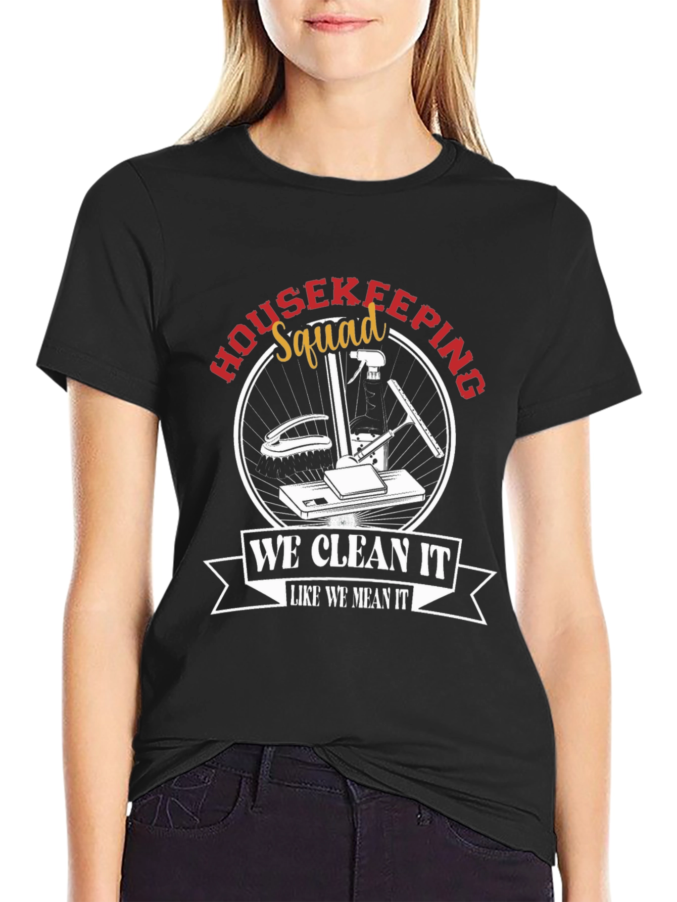 Housekeeping Squad Cleaning T-Shirt