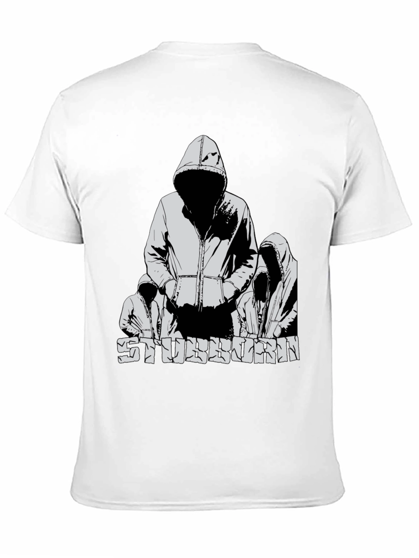 Stubborn Graphic T-Shirt - Black