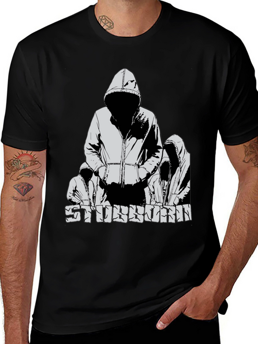 Stubborn Graphic T-Shirt - Black