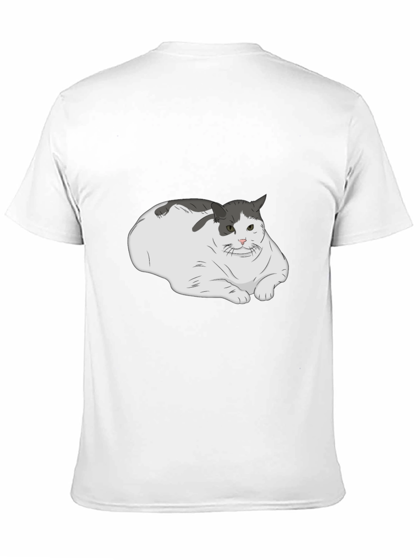 Chonky Cat T-Shirt - Unisex Black Tee