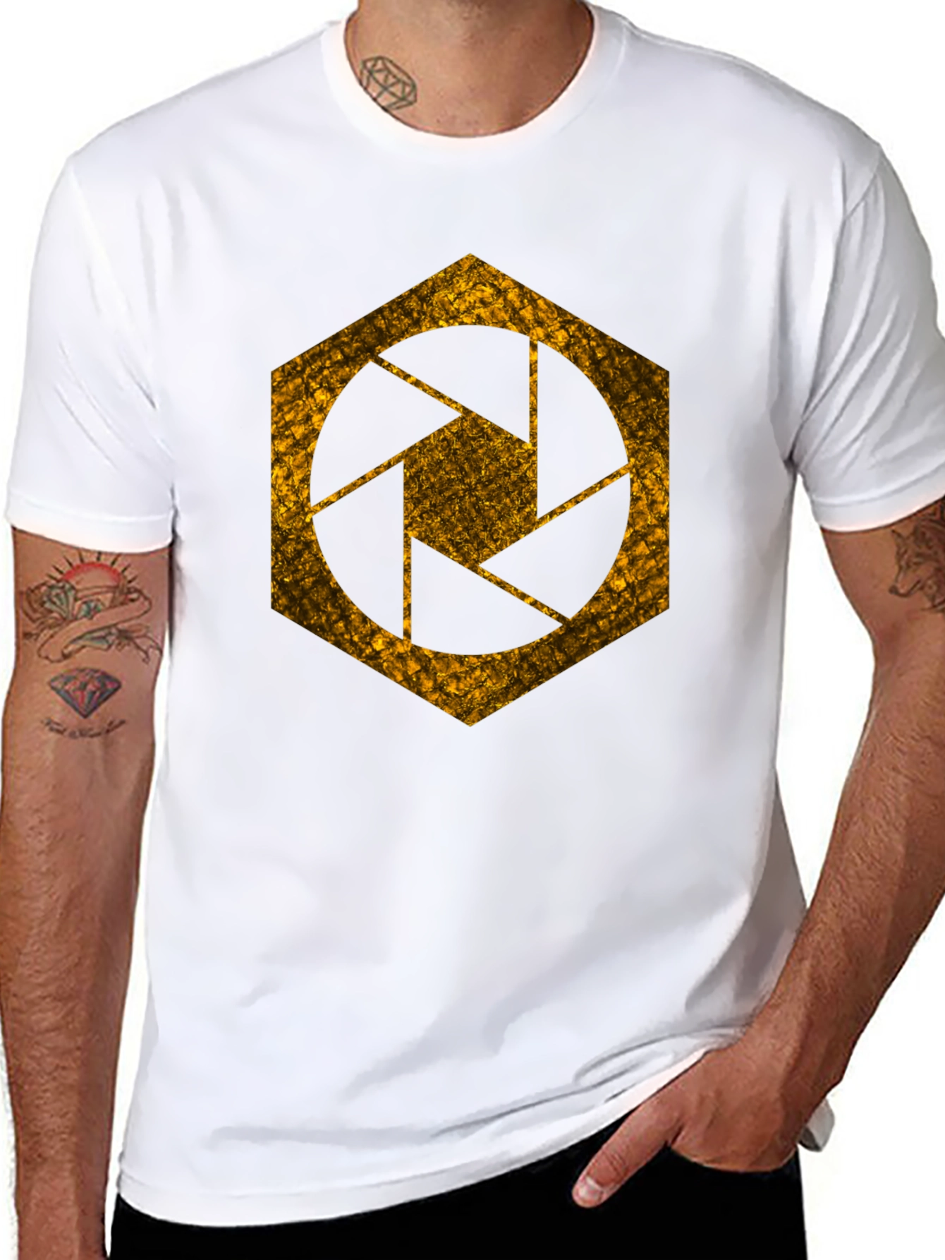 Aperture Hexagon T-Shirt - Graphic Tee