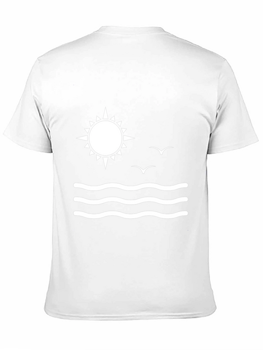 Summer Vibes Black T-Shirt