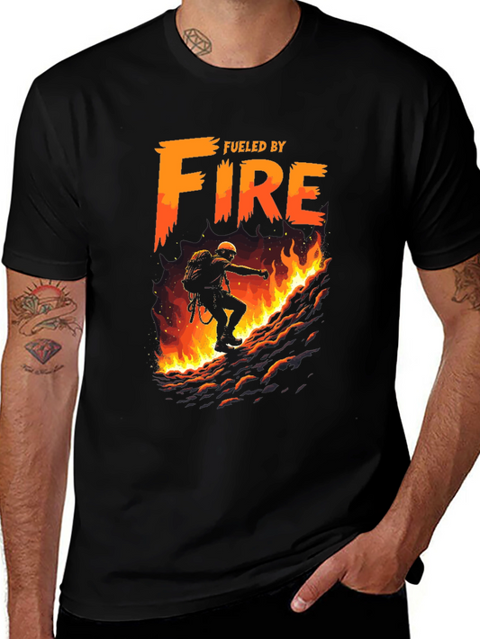 Fueled By Fire Graphic T-Shirt