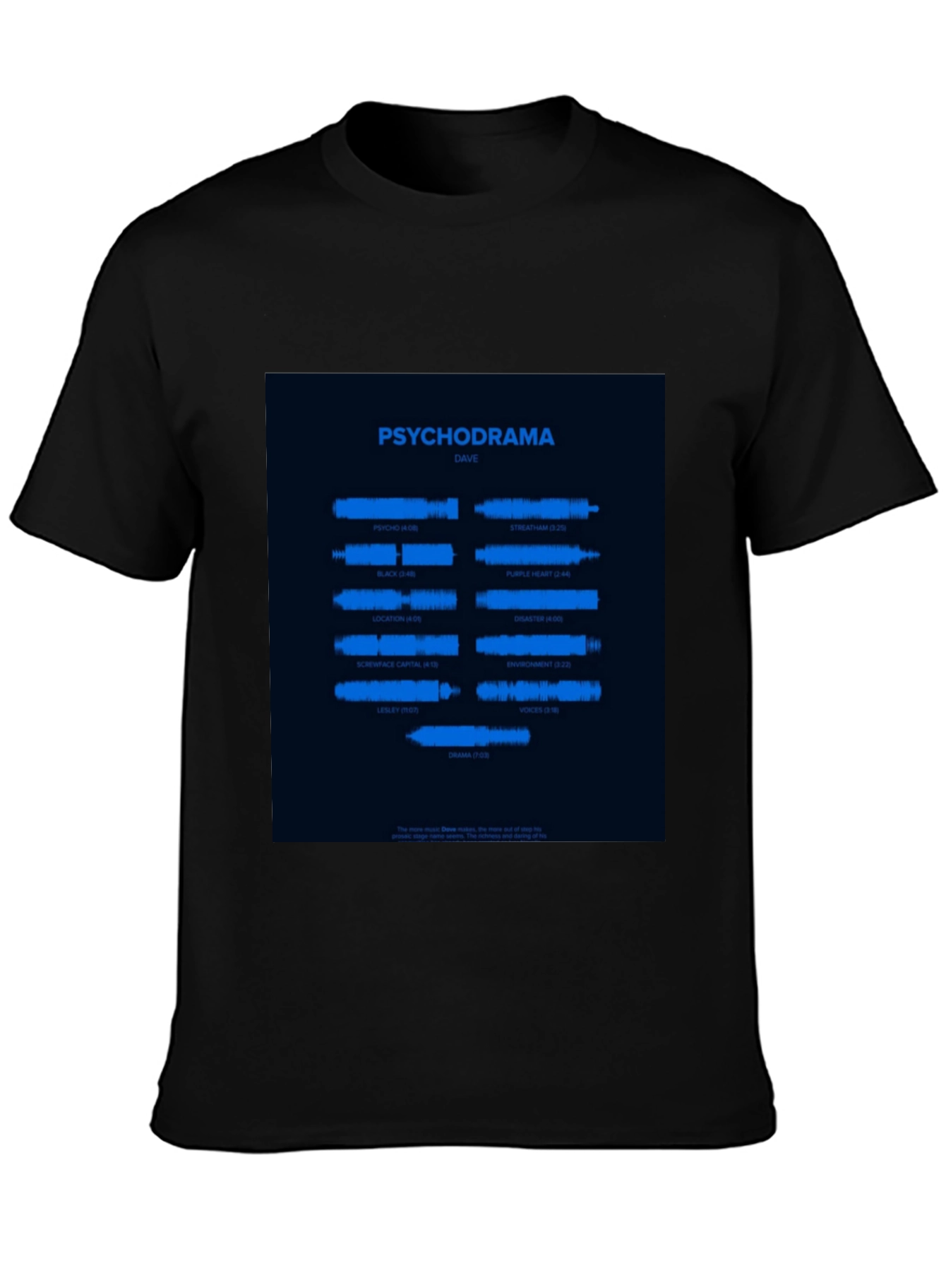 Psychodrama Dave Album T-Shirt