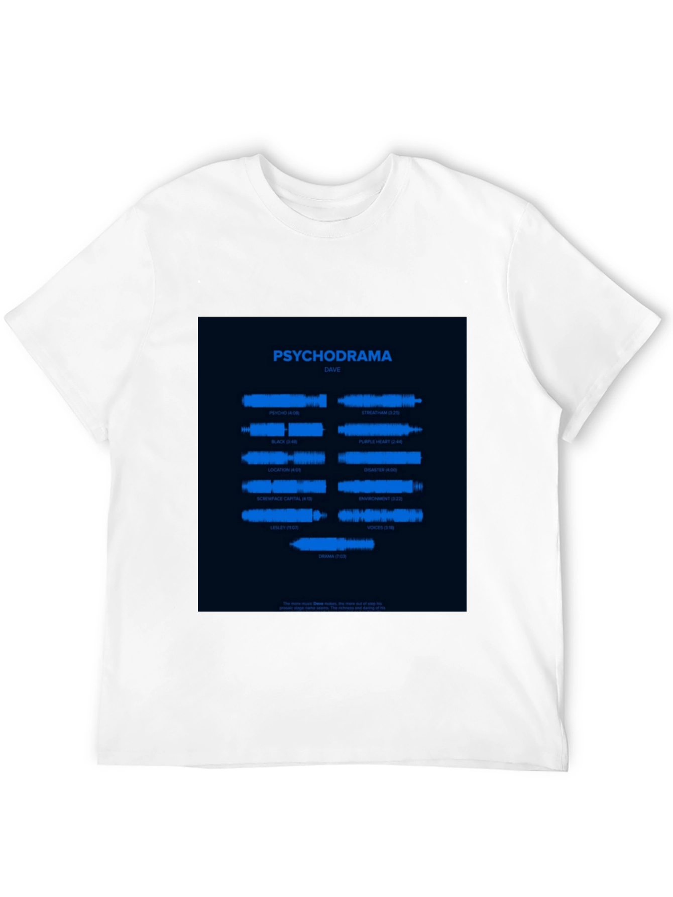 Psychodrama Dave Album T-Shirt