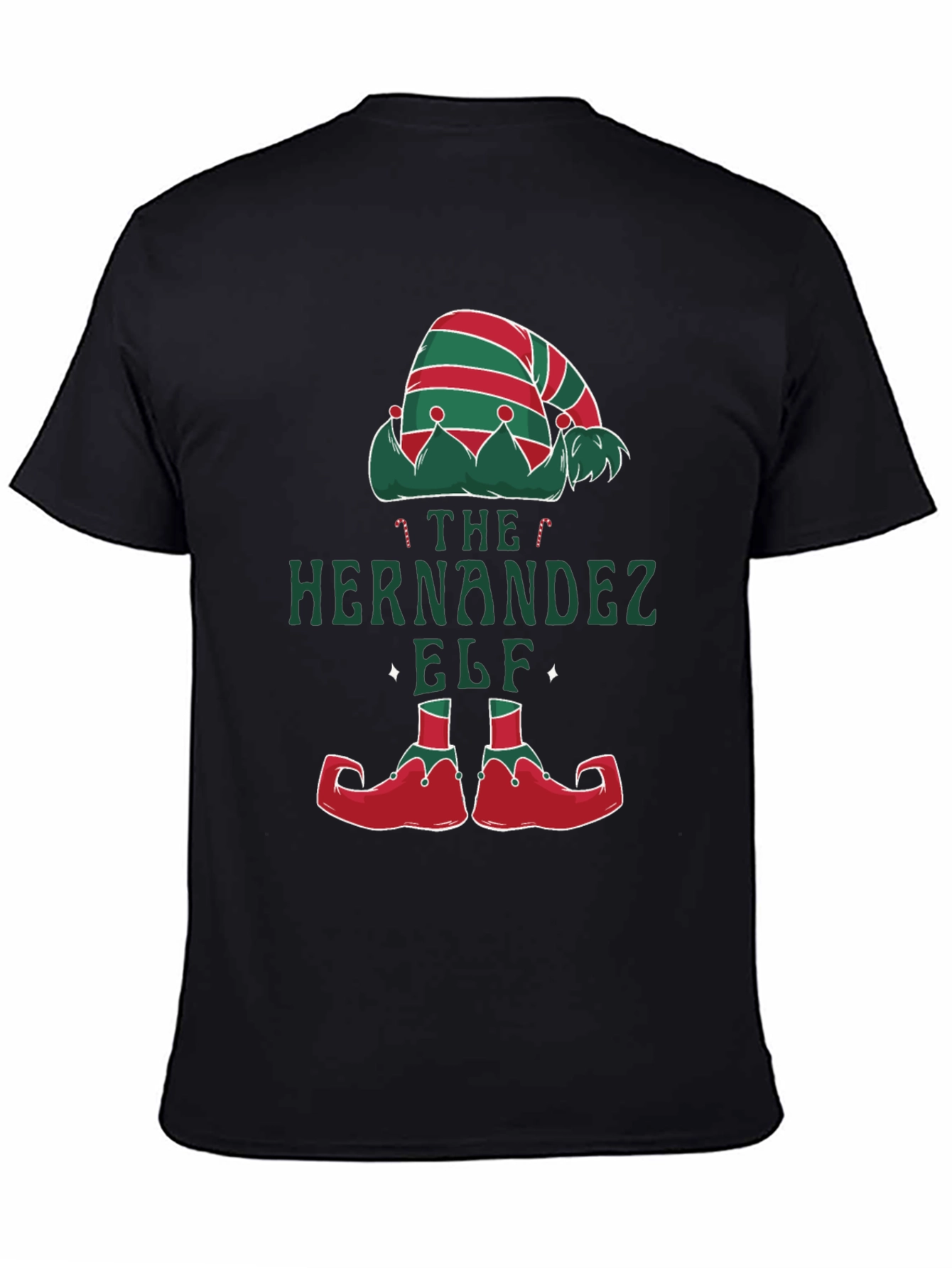 Hernandez Family Elf Matching Christmas Tee
