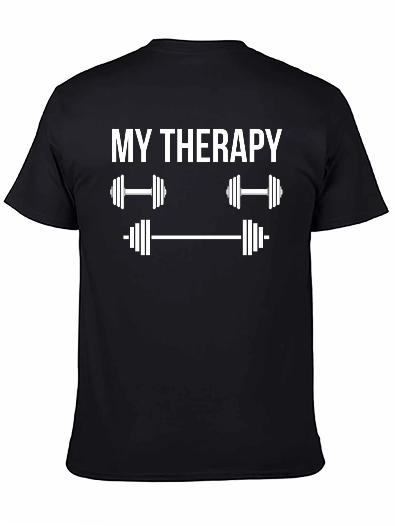 My Therapy Gym Black T-Shirt