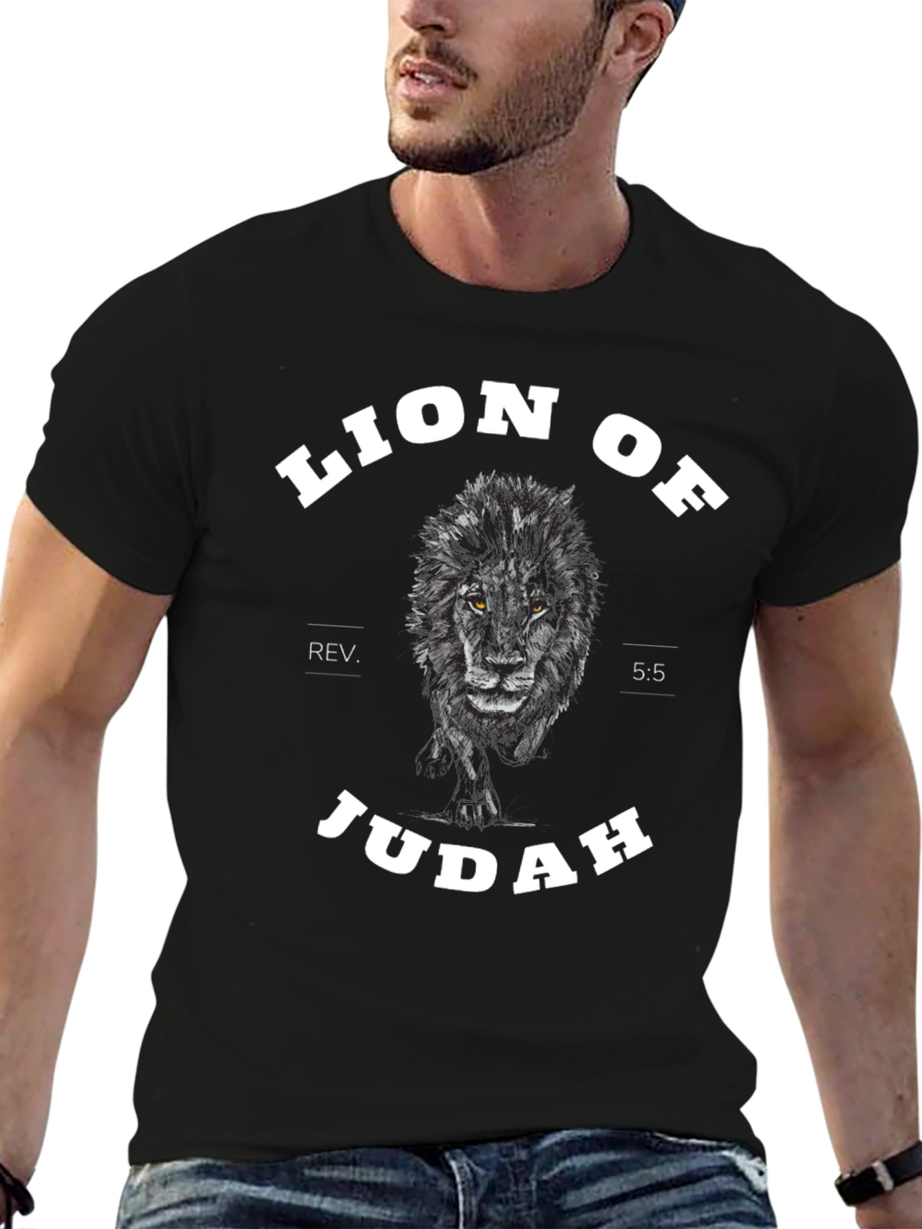 Lion of Judah Graphic T-Shirt - Christian Apparel