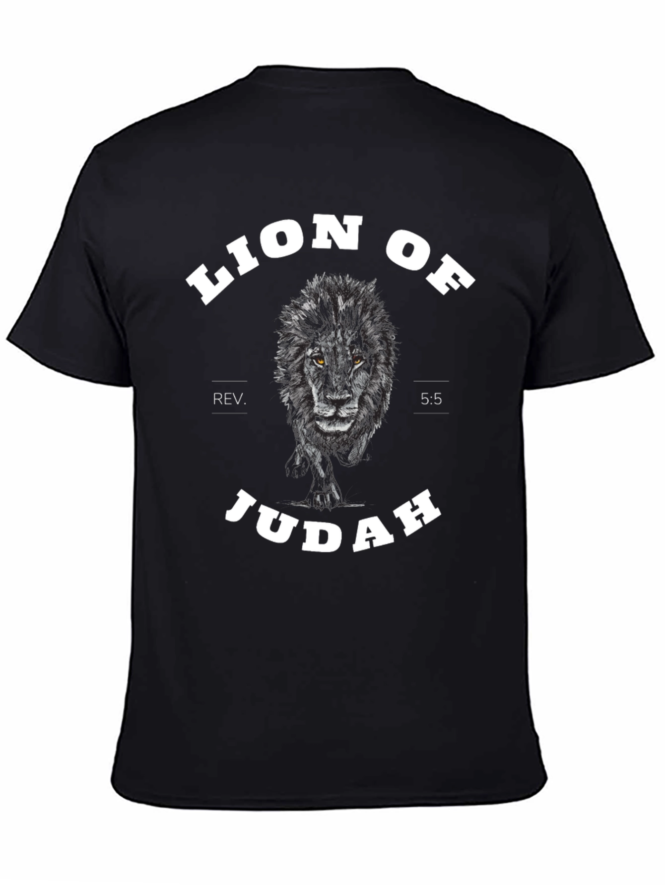 Lion of Judah Graphic T-Shirt - Christian Apparel