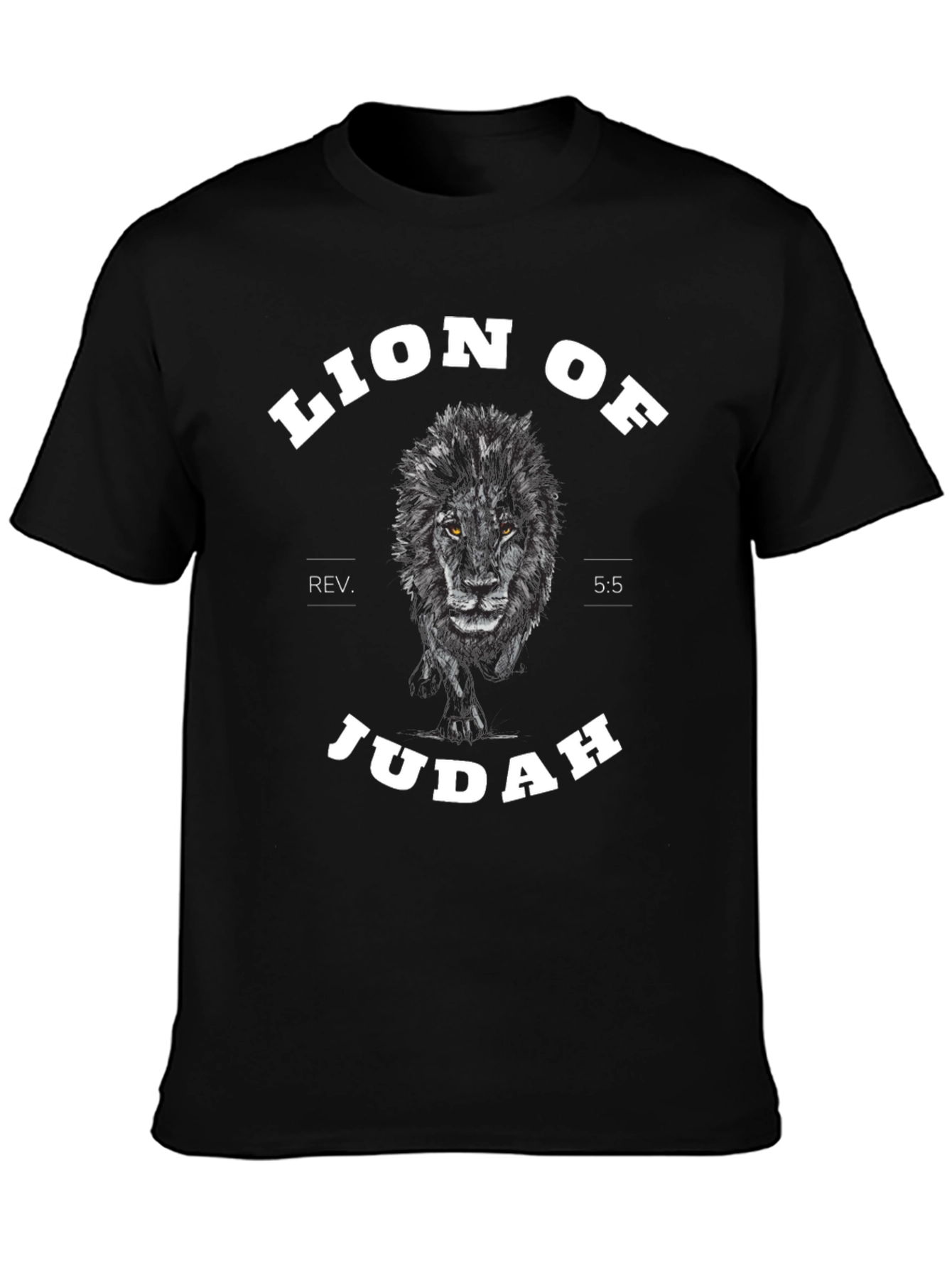 Lion of Judah Graphic T-Shirt - Christian Apparel