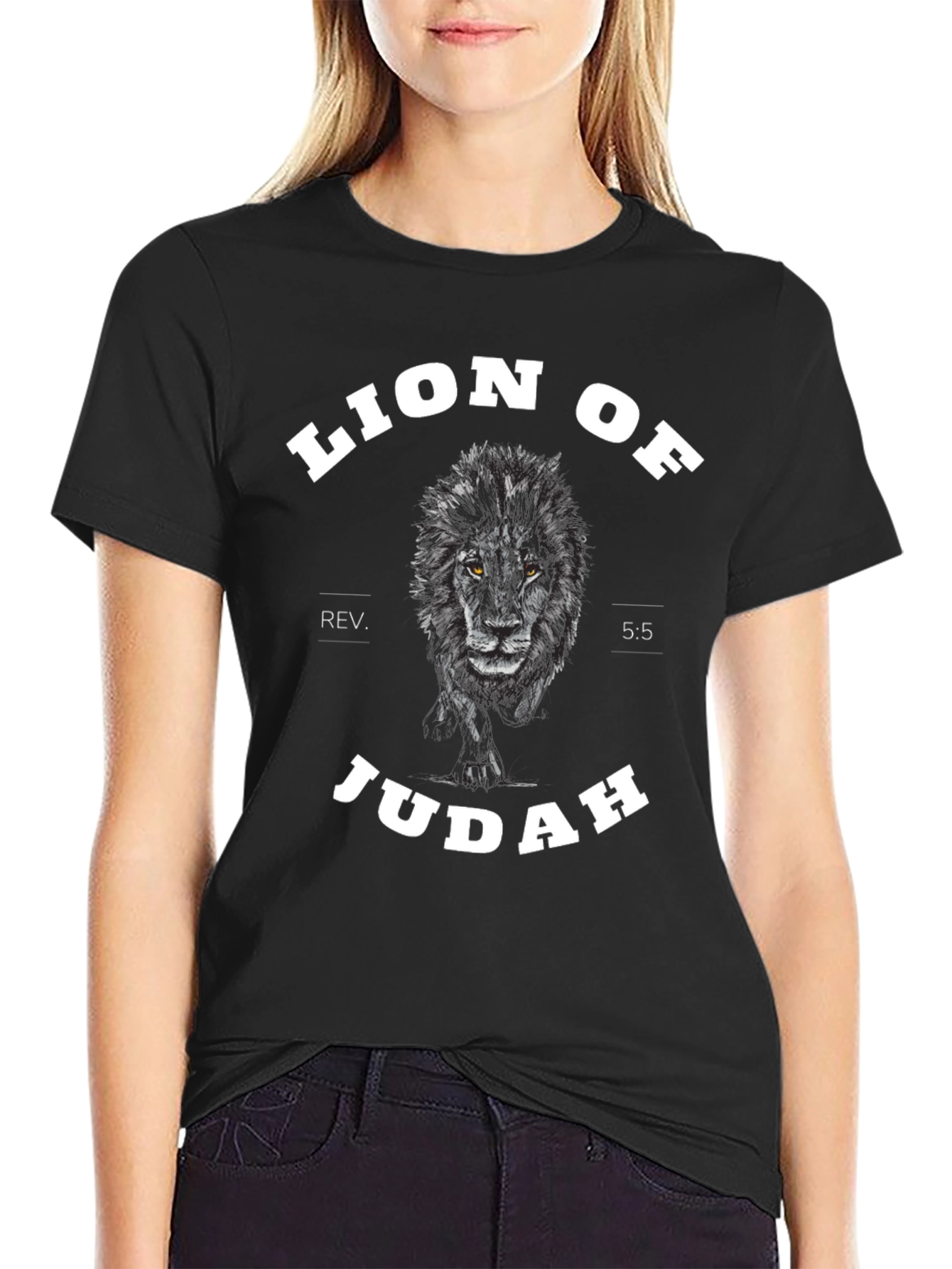 Lion of Judah Graphic T-Shirt - Christian Apparel