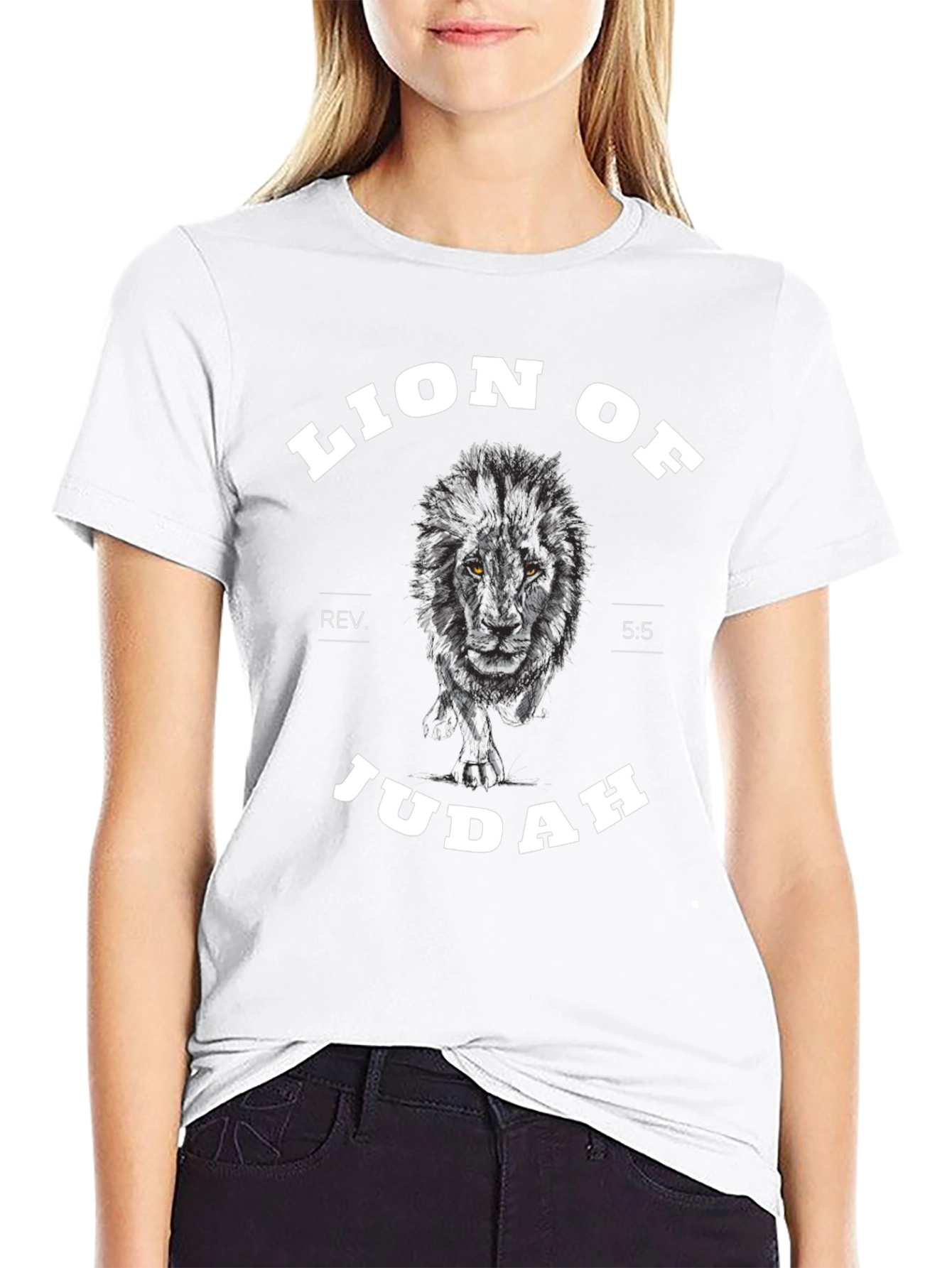 Lion of Judah Graphic T-Shirt - Christian Apparel
