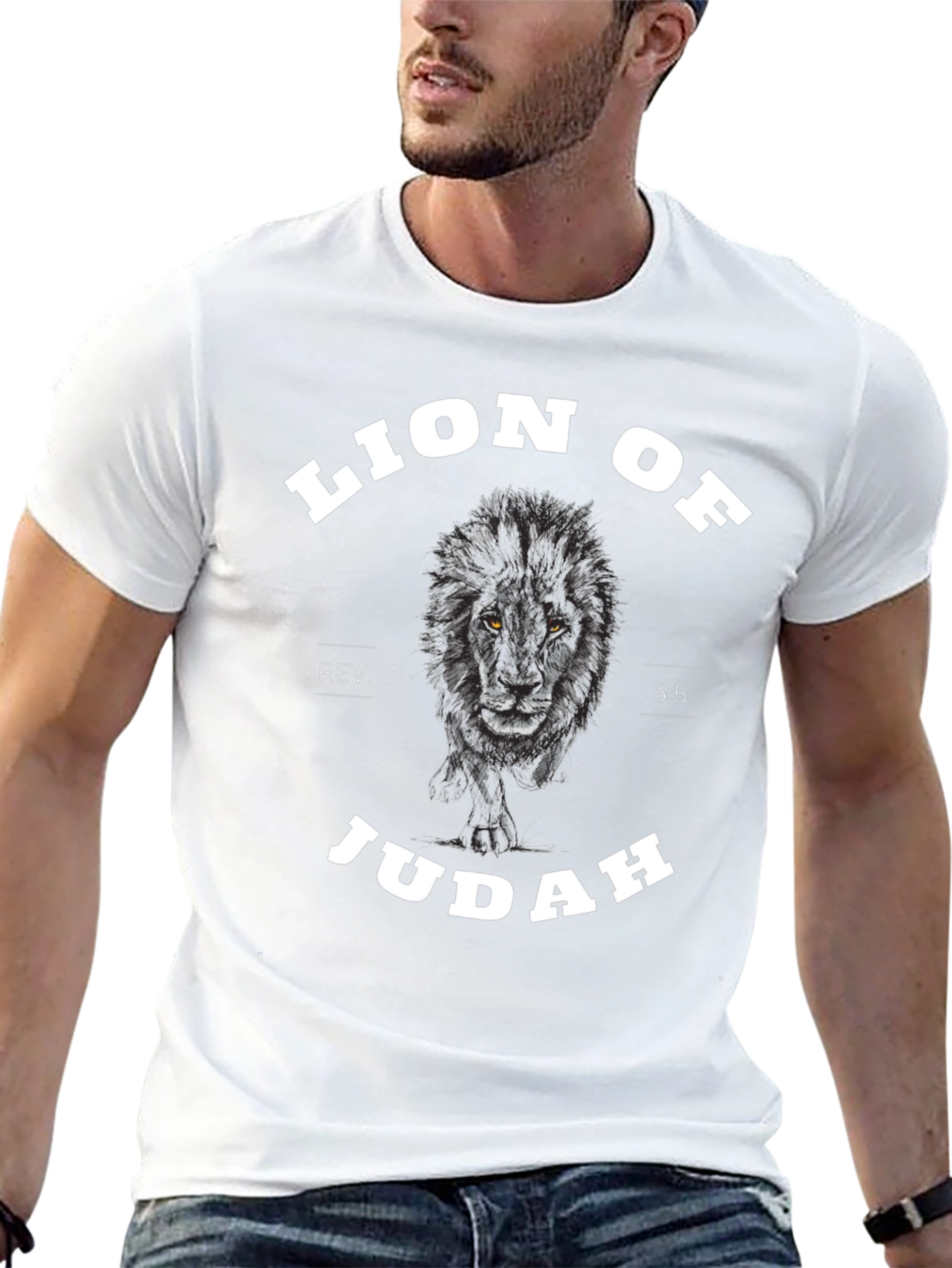 Lion of Judah Graphic T-Shirt - Christian Apparel