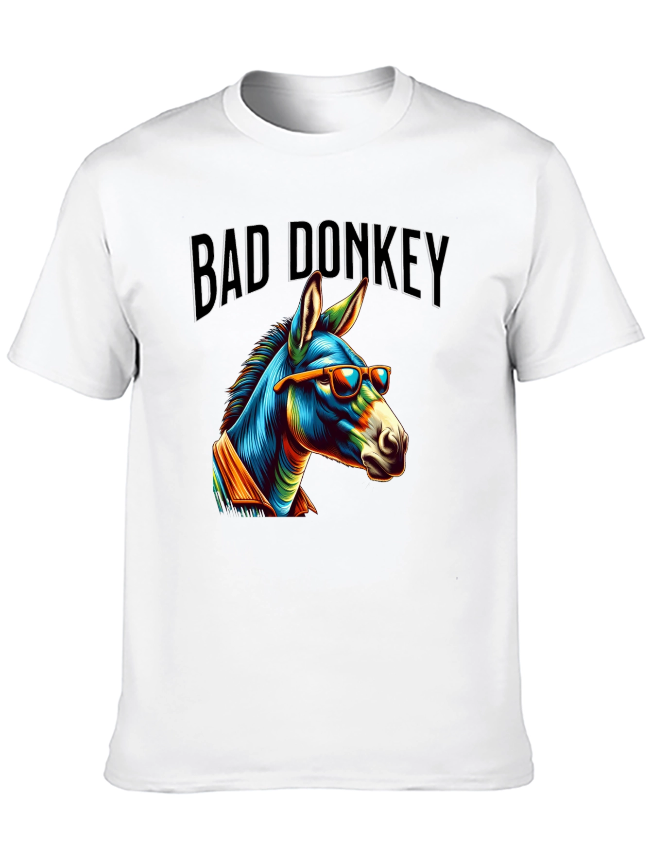 Bad Donkey Graphic Tee - Unique & Fun Design