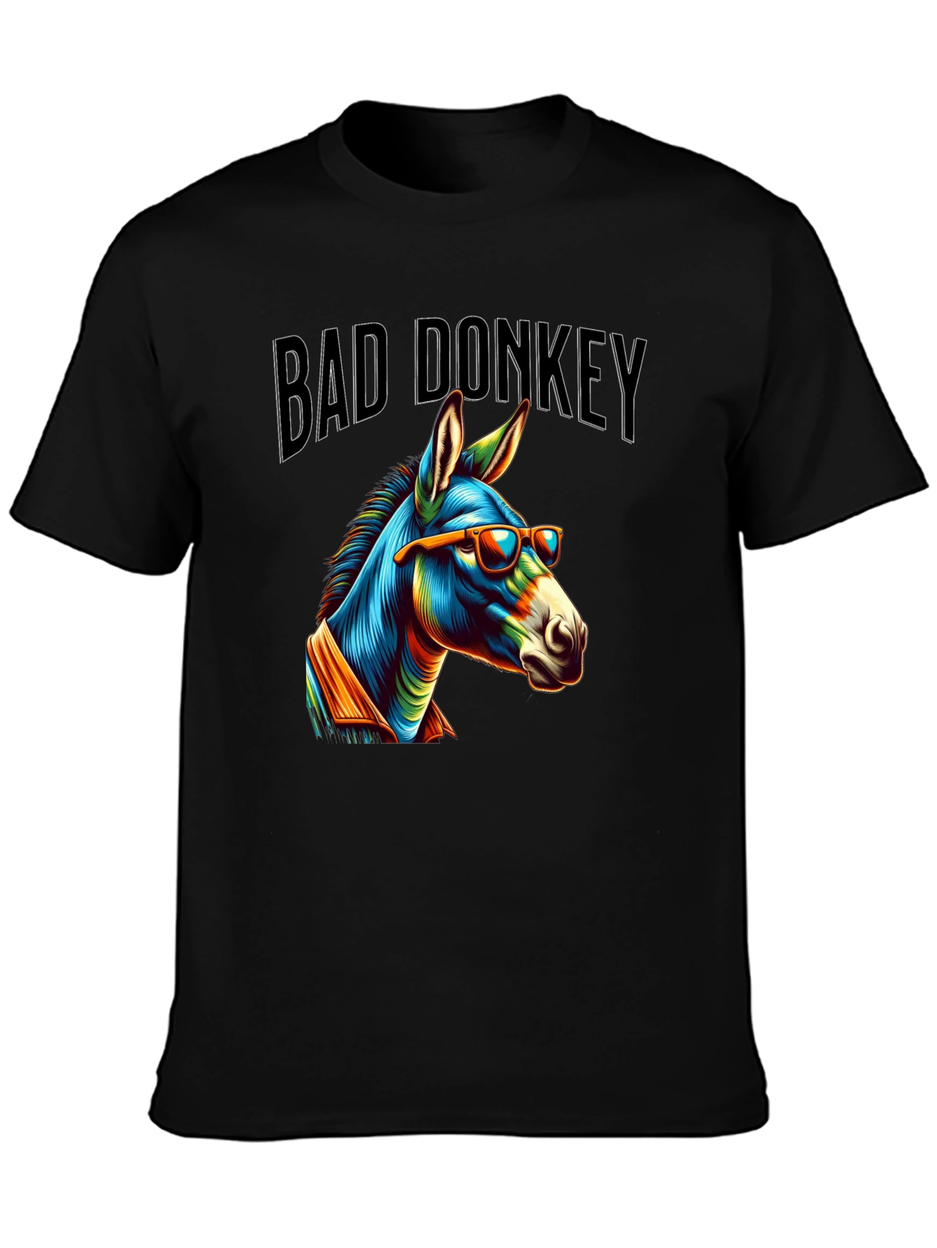 Bad Donkey Graphic Tee - Unique & Fun Design