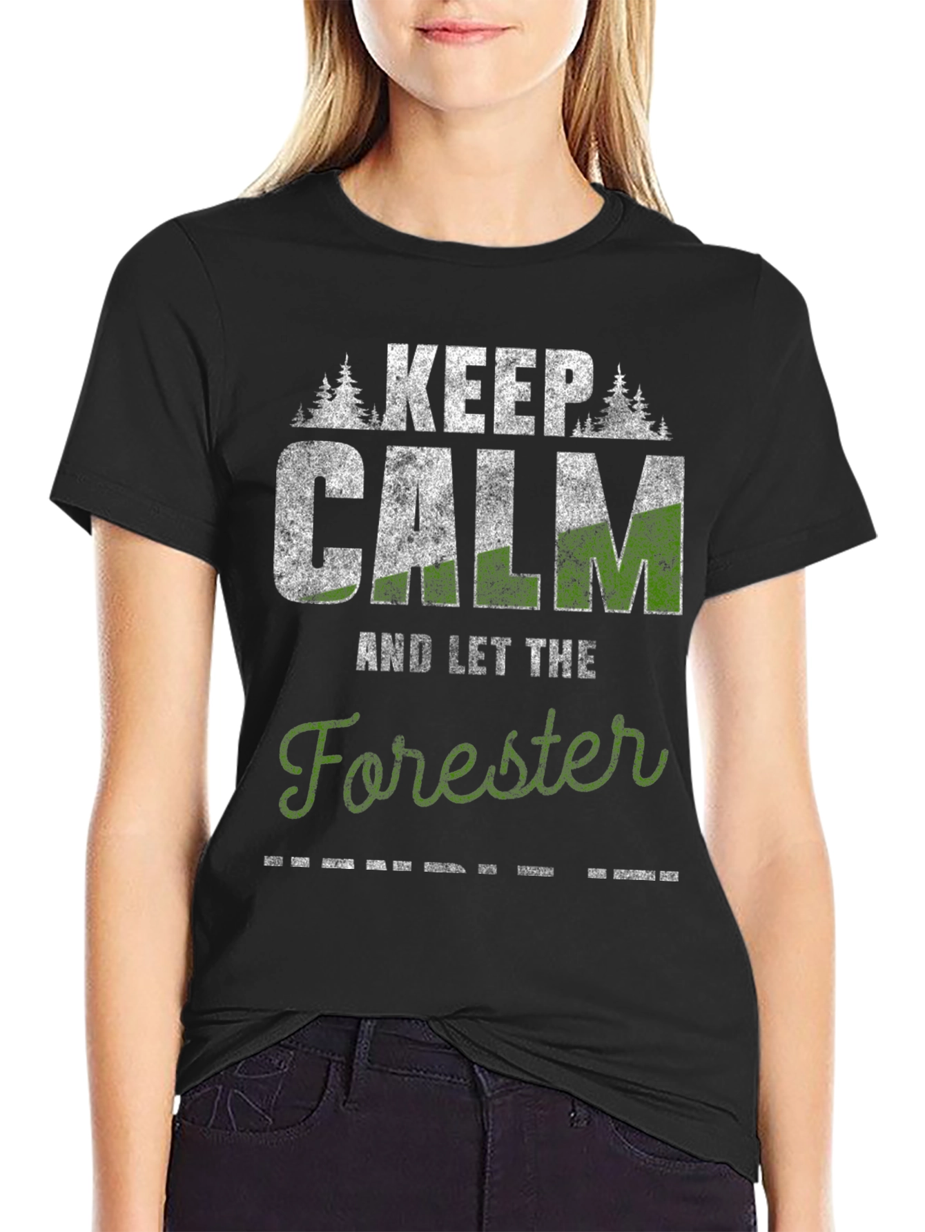 Keep Calm Forester T-Shirt - Nature Lover Tee