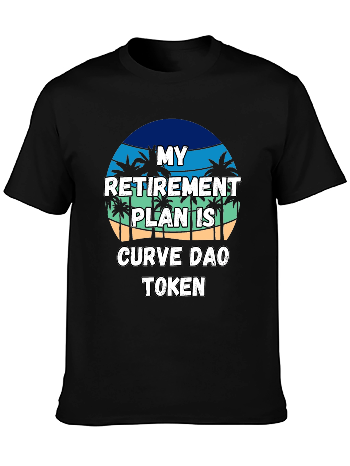Curve DAO Token Retirement Plan T-Shirt
