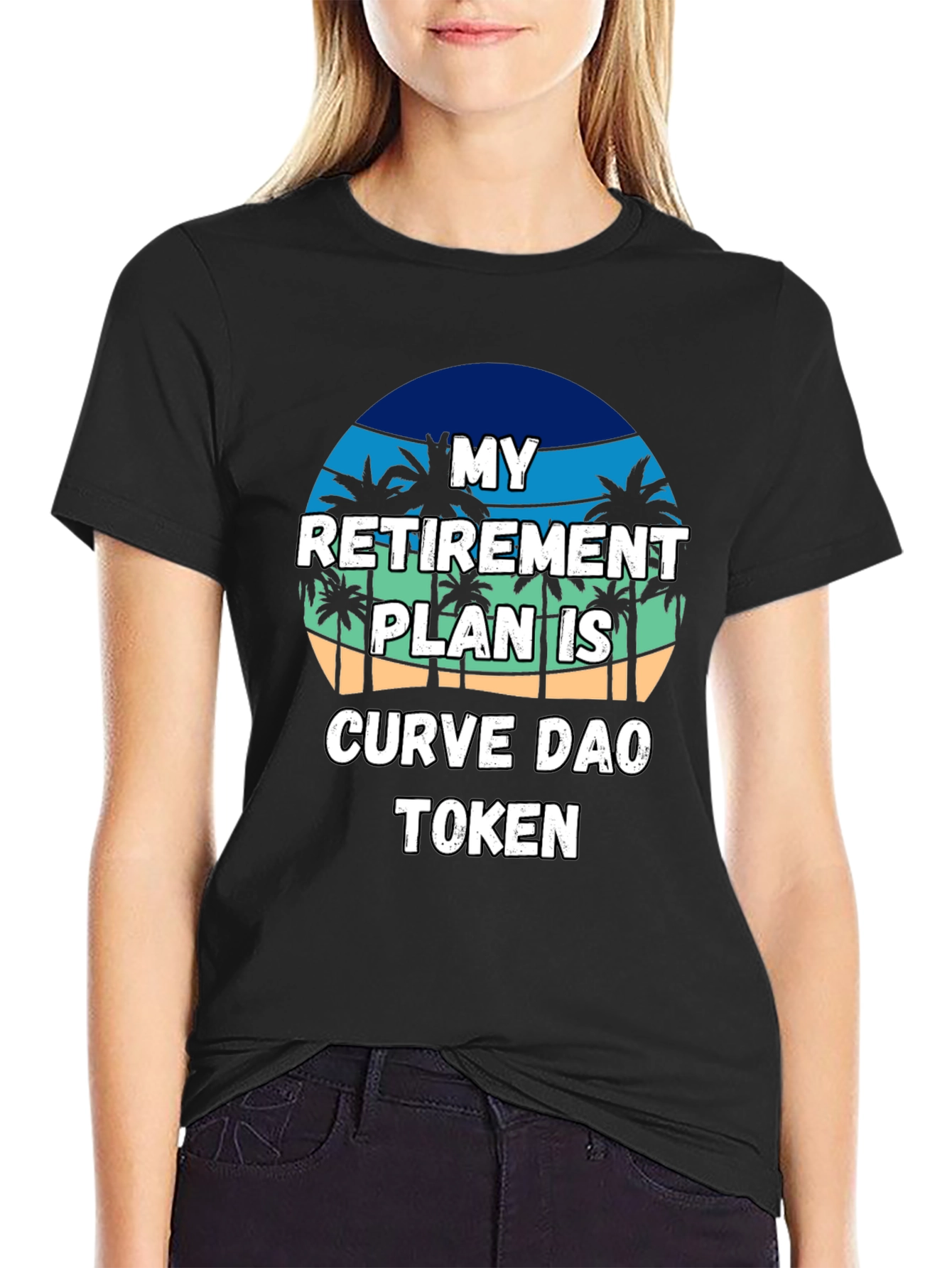 Curve DAO Token Retirement Plan T-Shirt