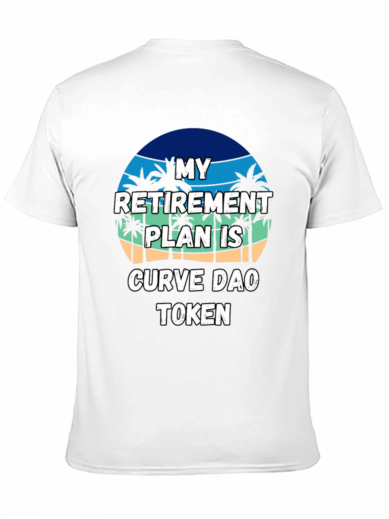 Curve DAO Token Retirement Plan T-Shirt