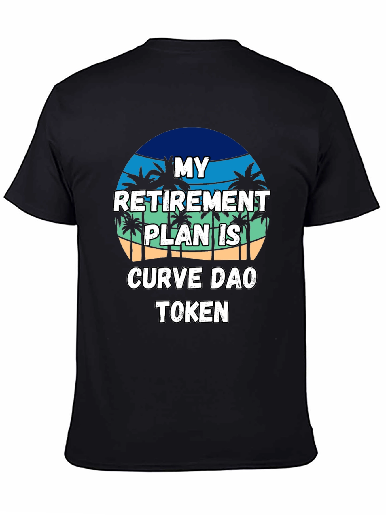 Curve DAO Token Retirement Plan T-Shirt