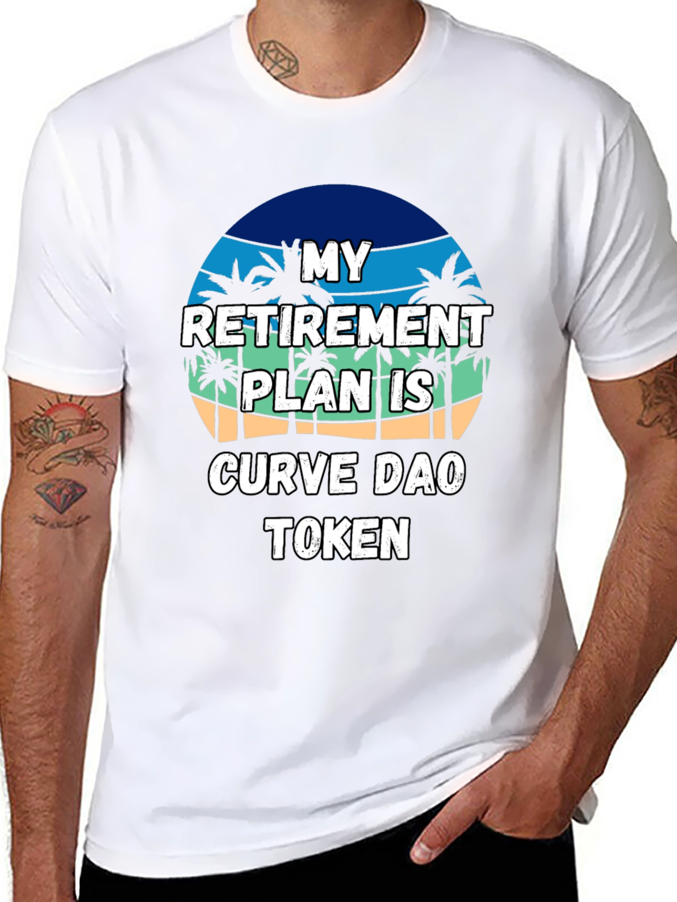 Curve DAO Token Retirement Plan T-Shirt