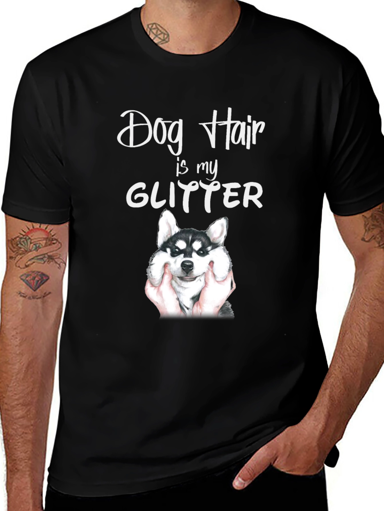 Dog Hair is My Glitter T-Shirt