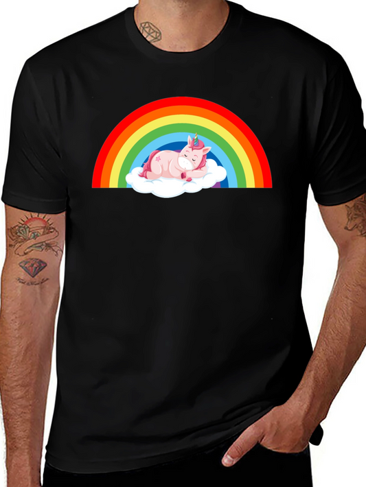 Rainbow Unicorn Nap T-Shirt