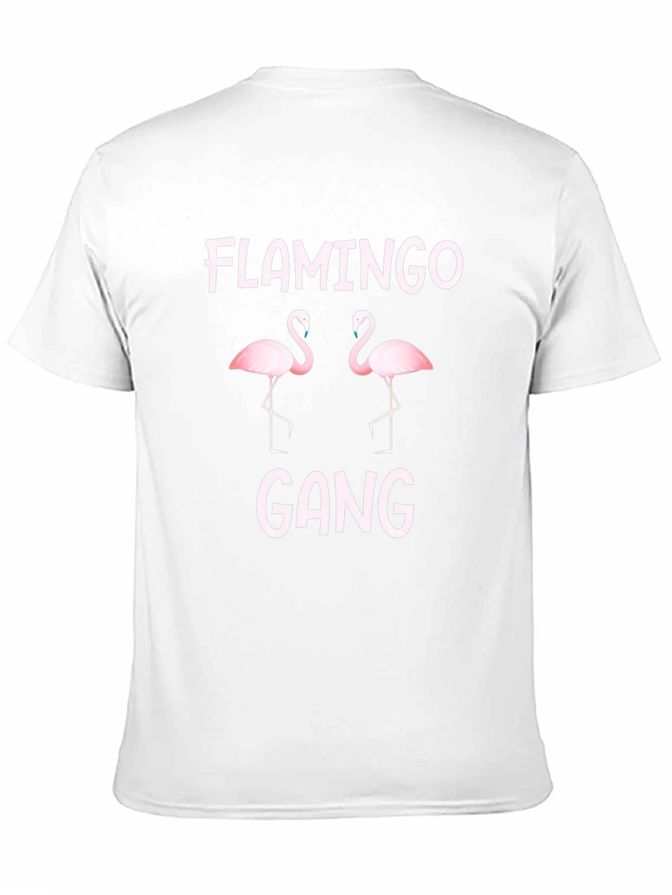 Flamingo Gang Graphic T-Shirt - Fun Casual Tee