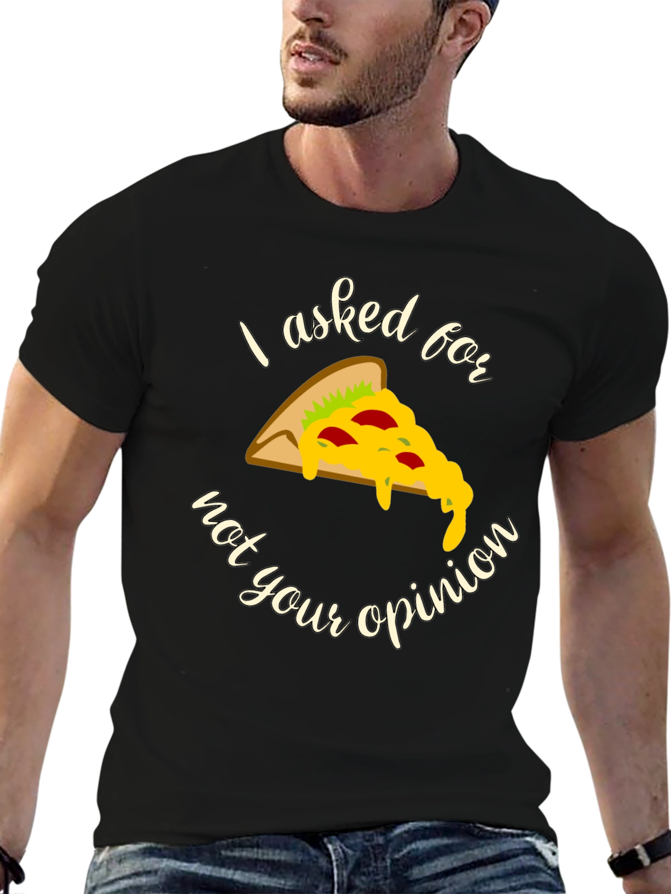 Pizza Opinion Graphic T-Shirt