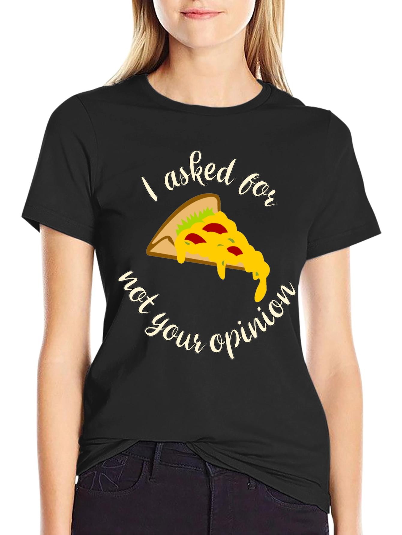 Pizza Opinion Graphic T-Shirt