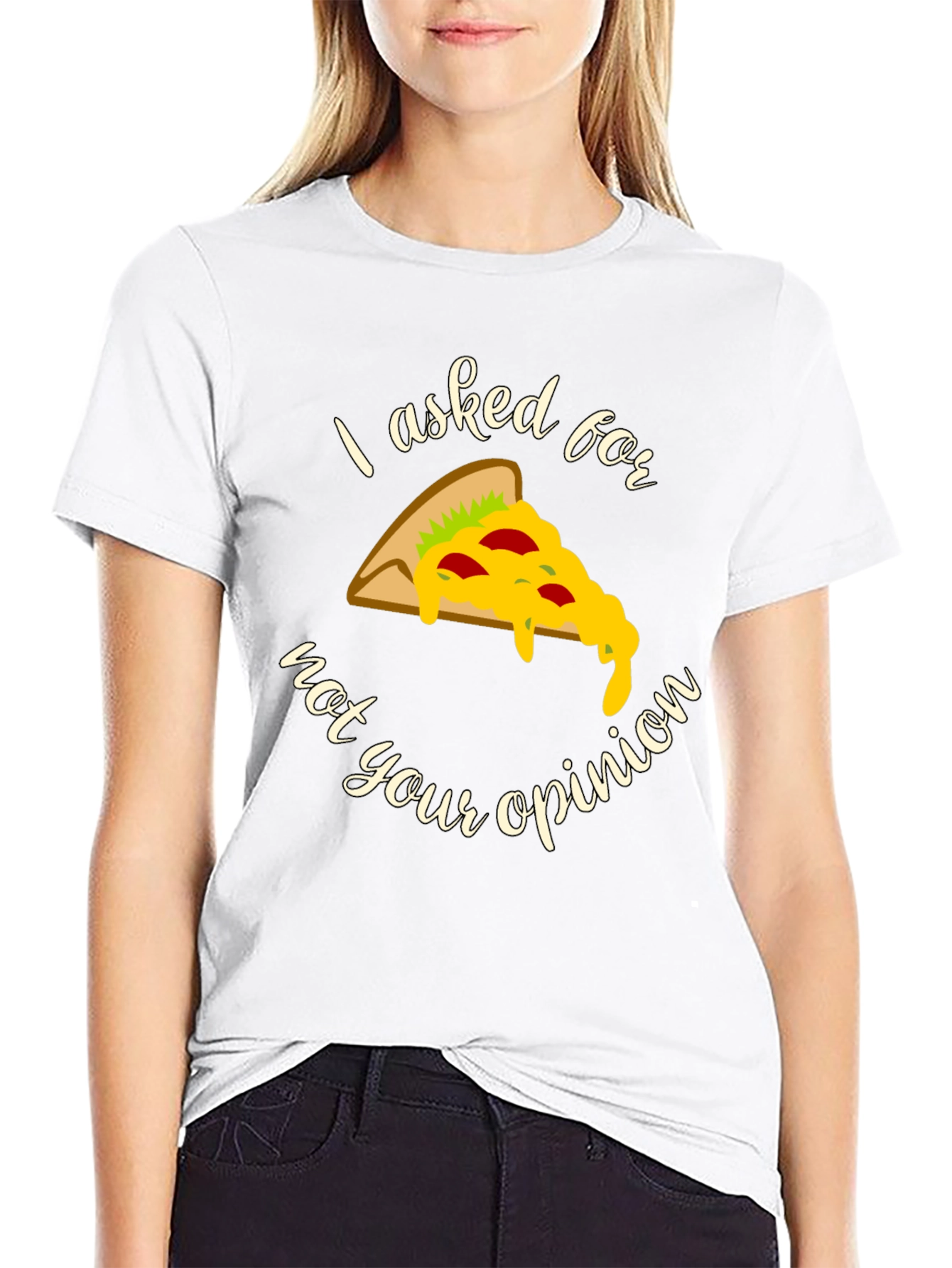 Pizza Opinion Graphic T-Shirt