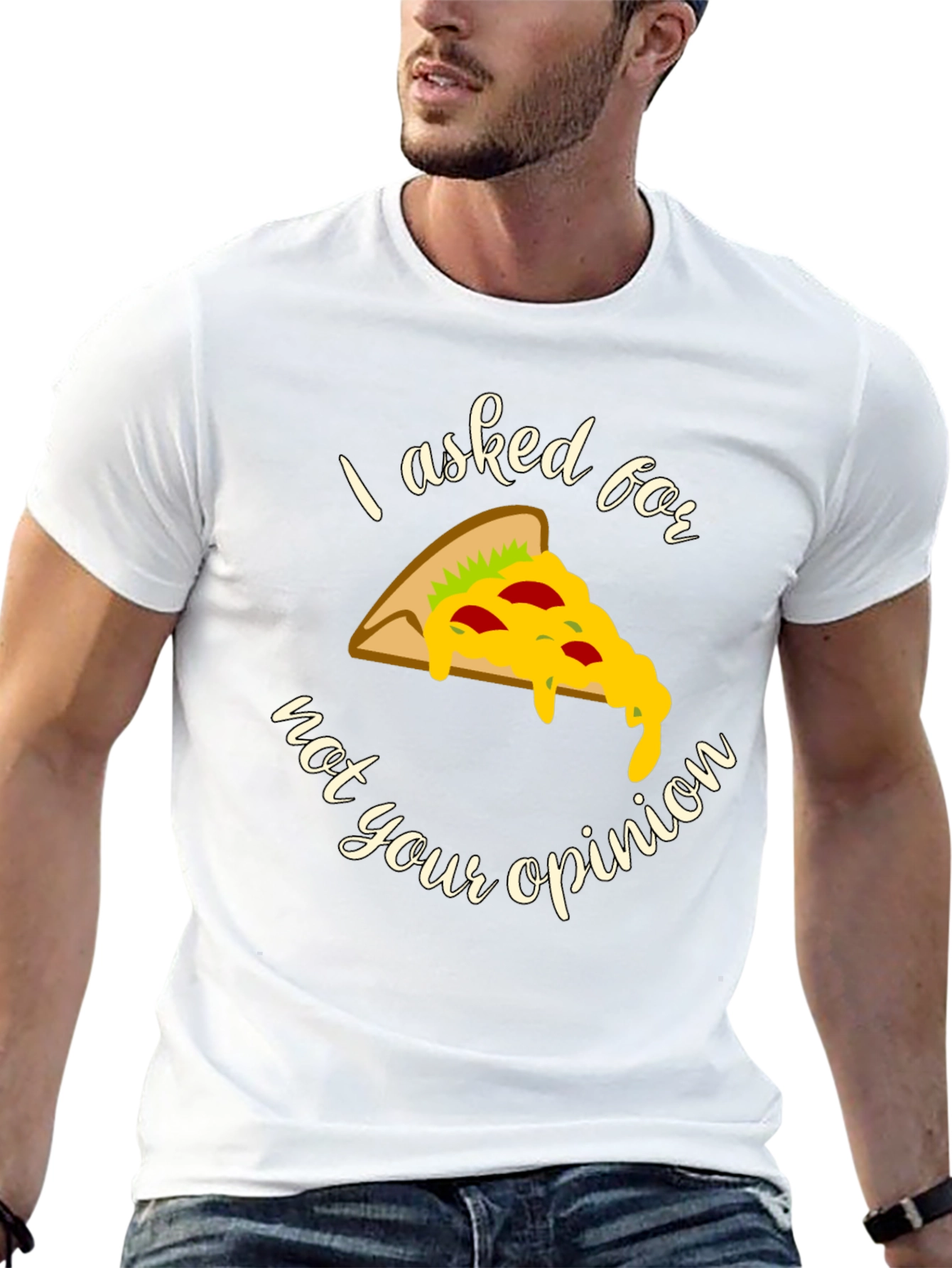 Pizza Opinion Graphic T-Shirt