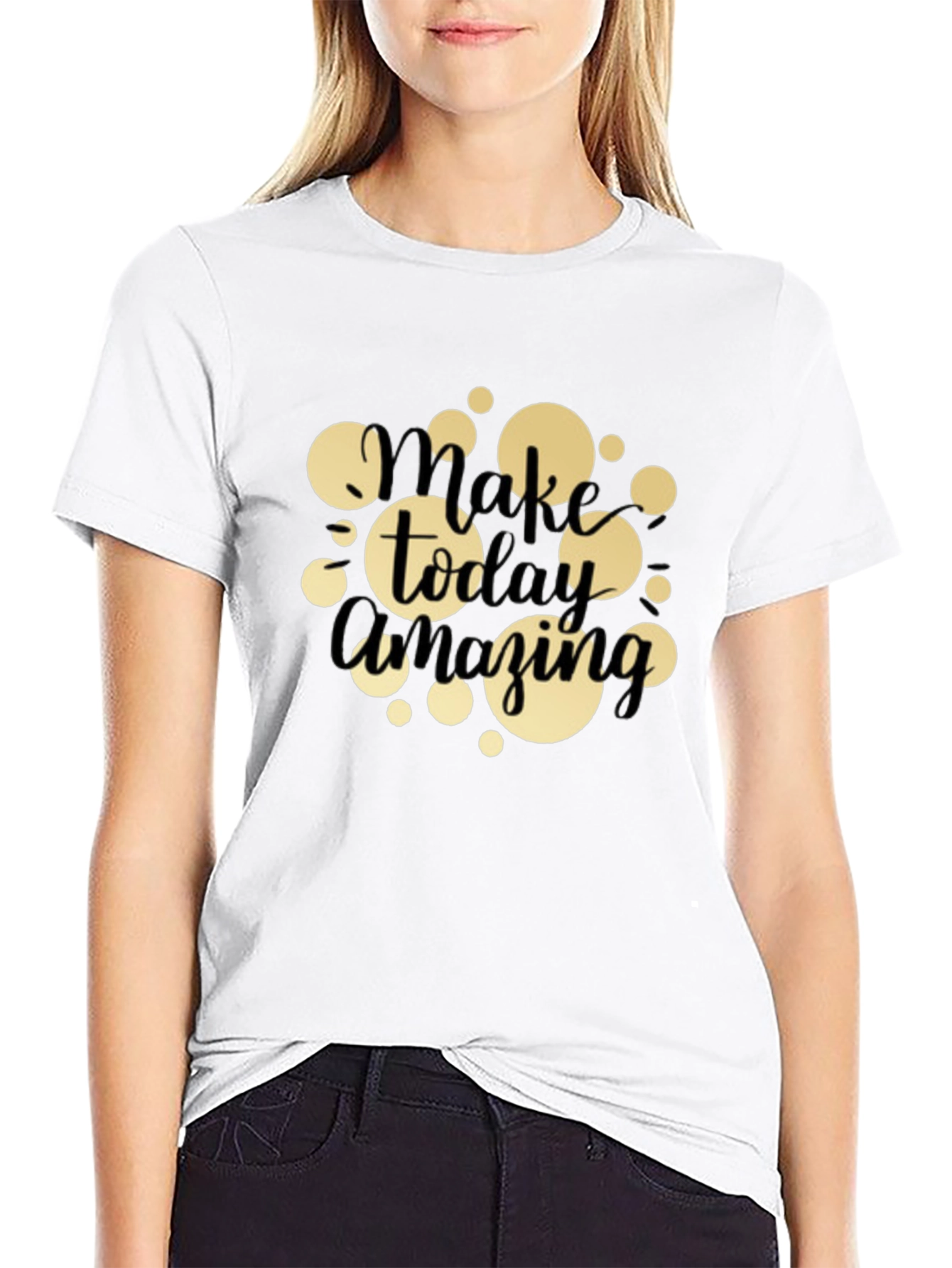 Make Today Amazing T-Shirt - Black